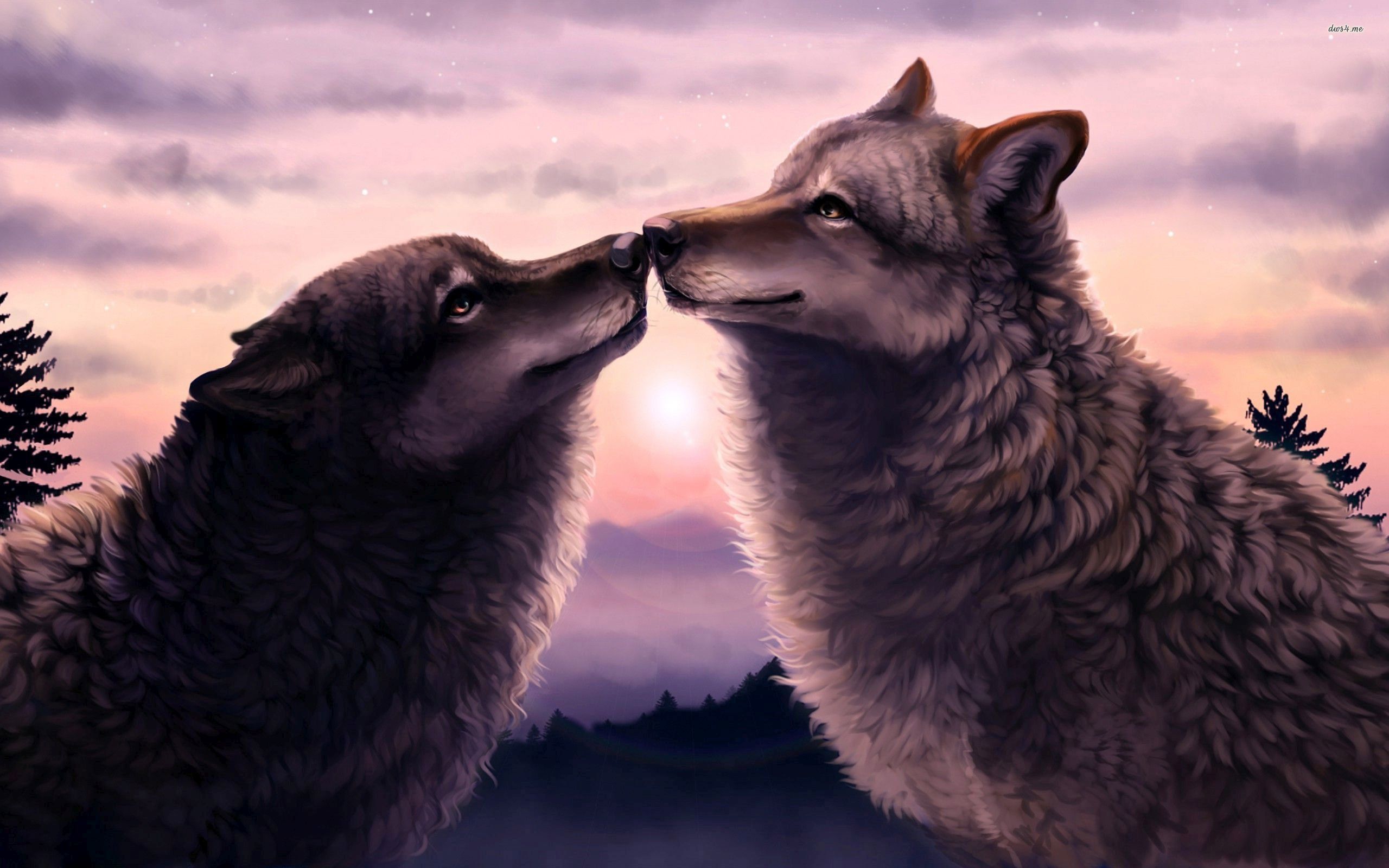 Wolf Love Wallpapers