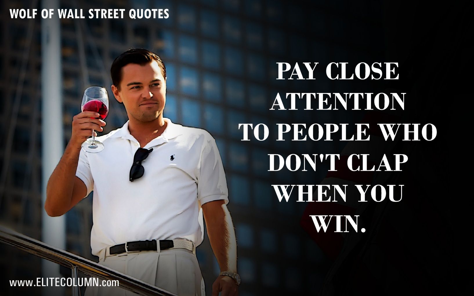 Wolf Of Wall Street Quote Wallpapers