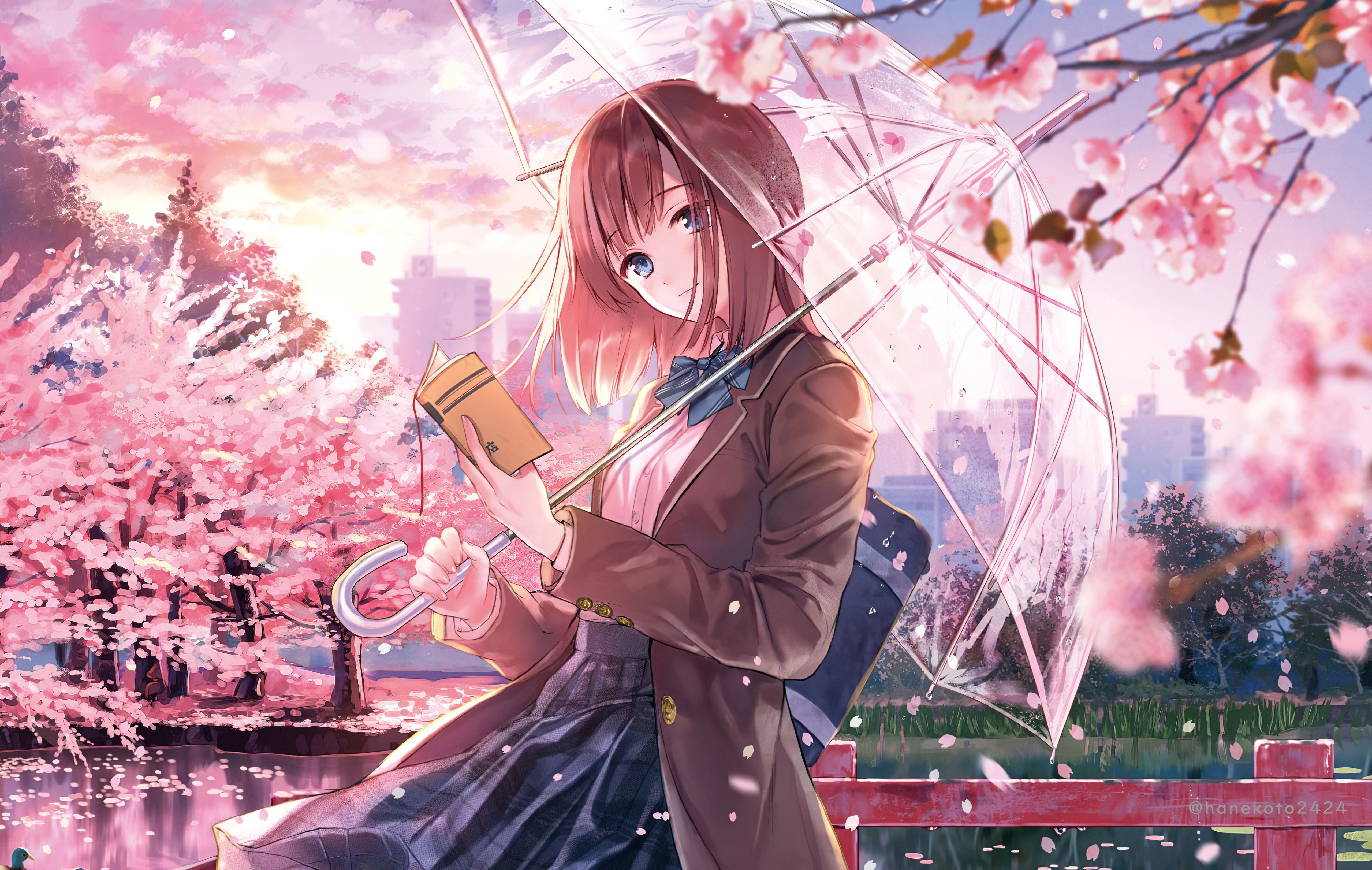 Cherry Blossom Anime Wallpapers