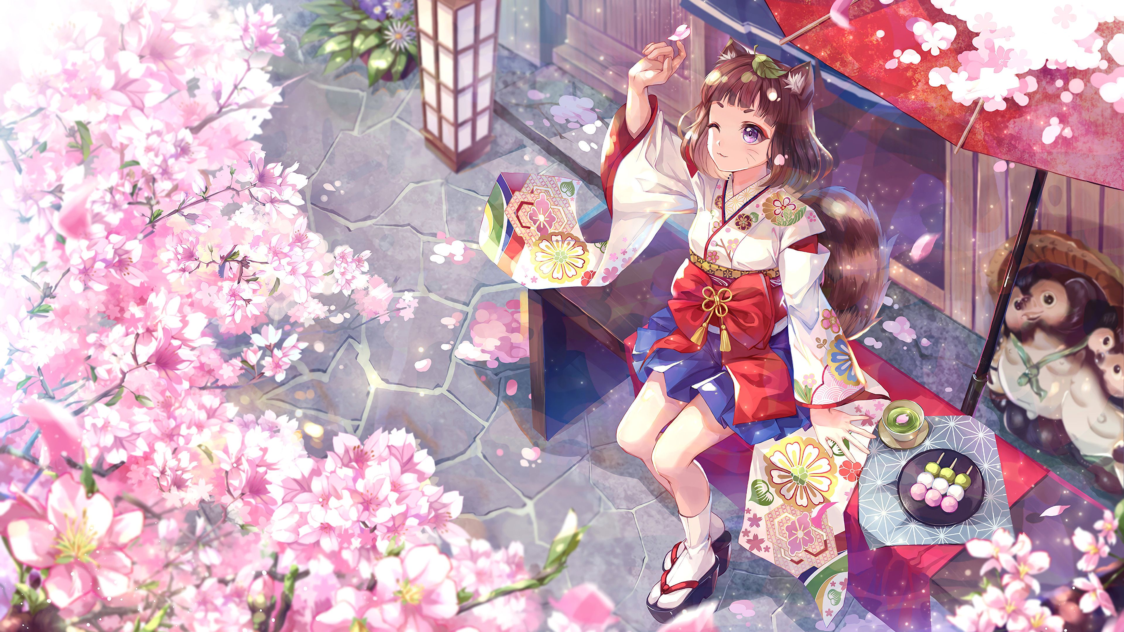 Cherry Blossom Anime Wallpapers