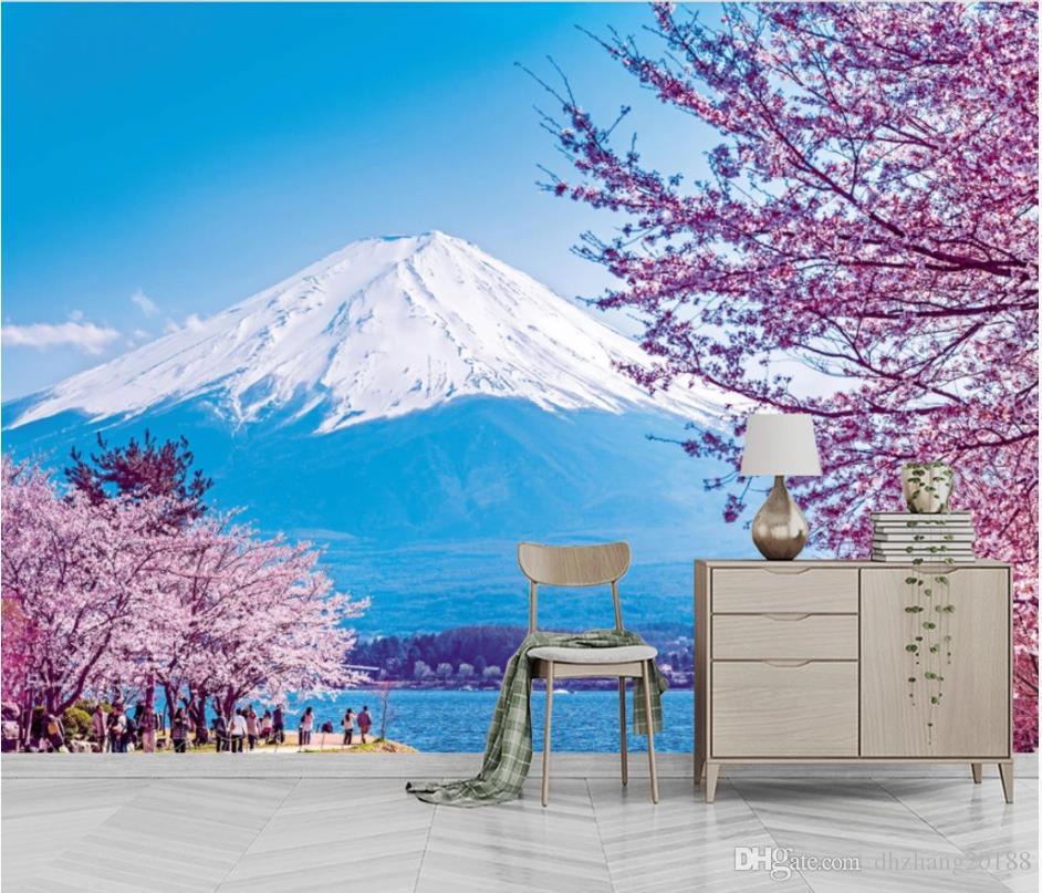 Cherry Blossom Landscape Wallpapers