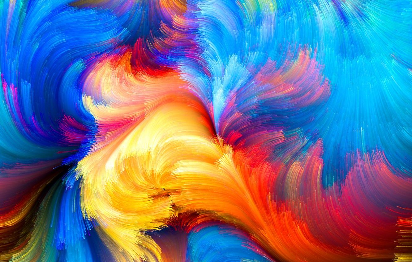Colorful Abstract Paint Wallpapers