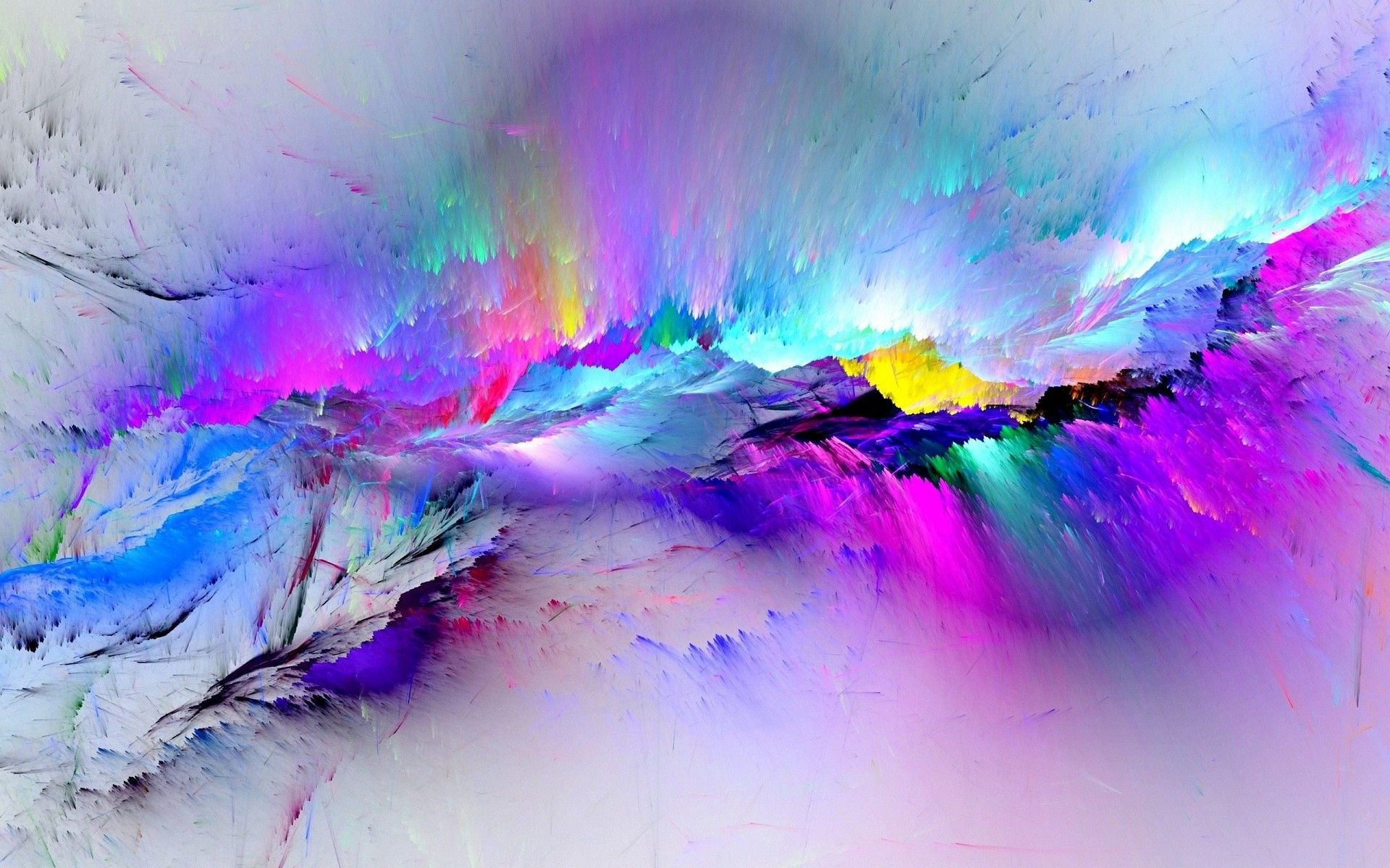 Colorful Abstract Paint Wallpapers