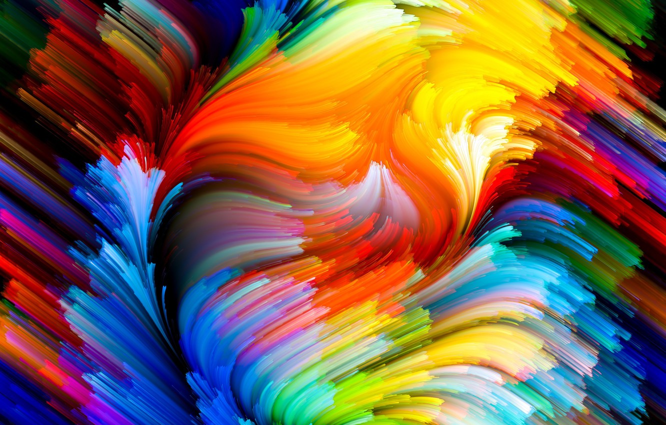 Colorful Abstract Paint Wallpapers