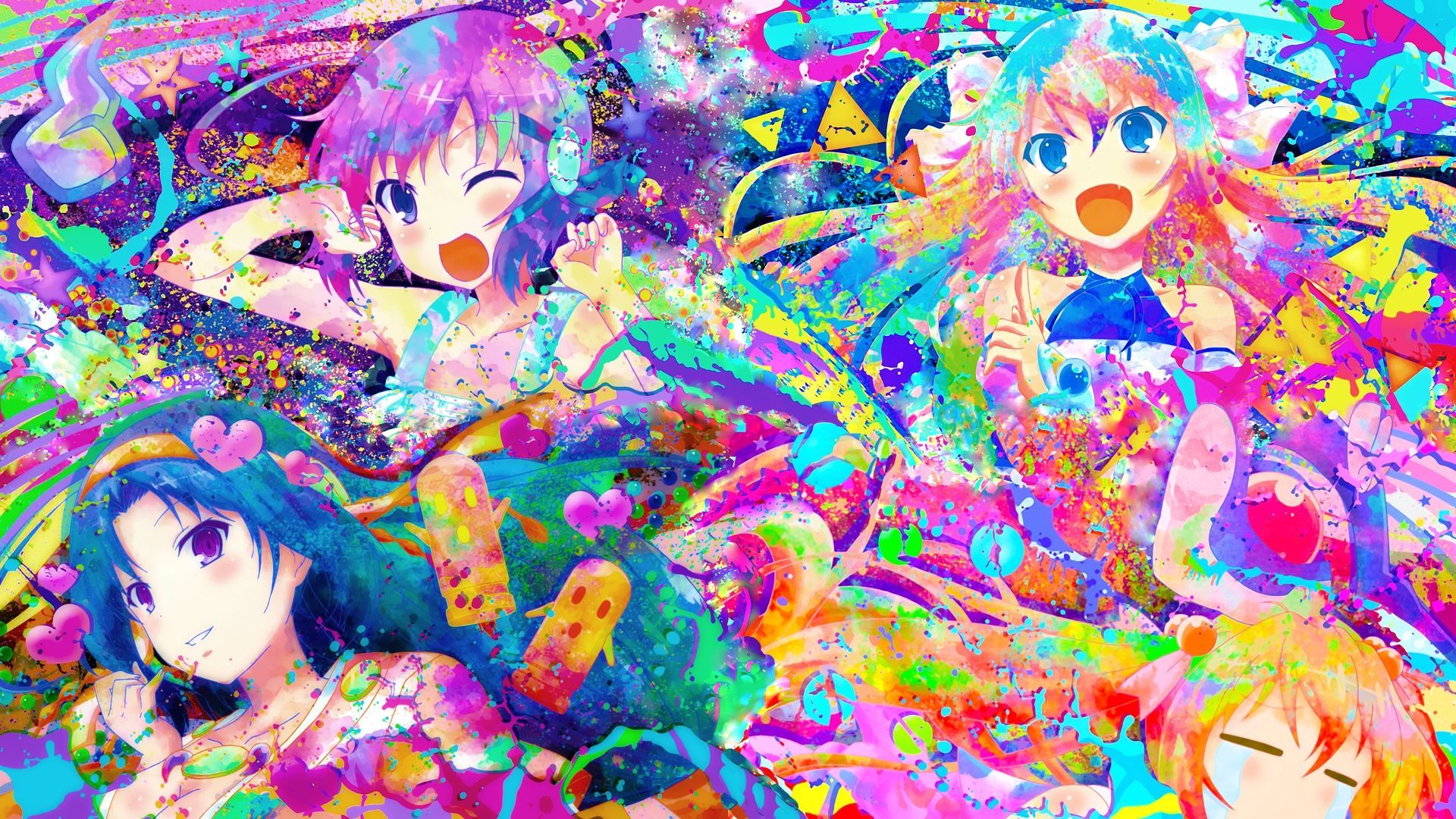 Colorful Anime Wallpapers