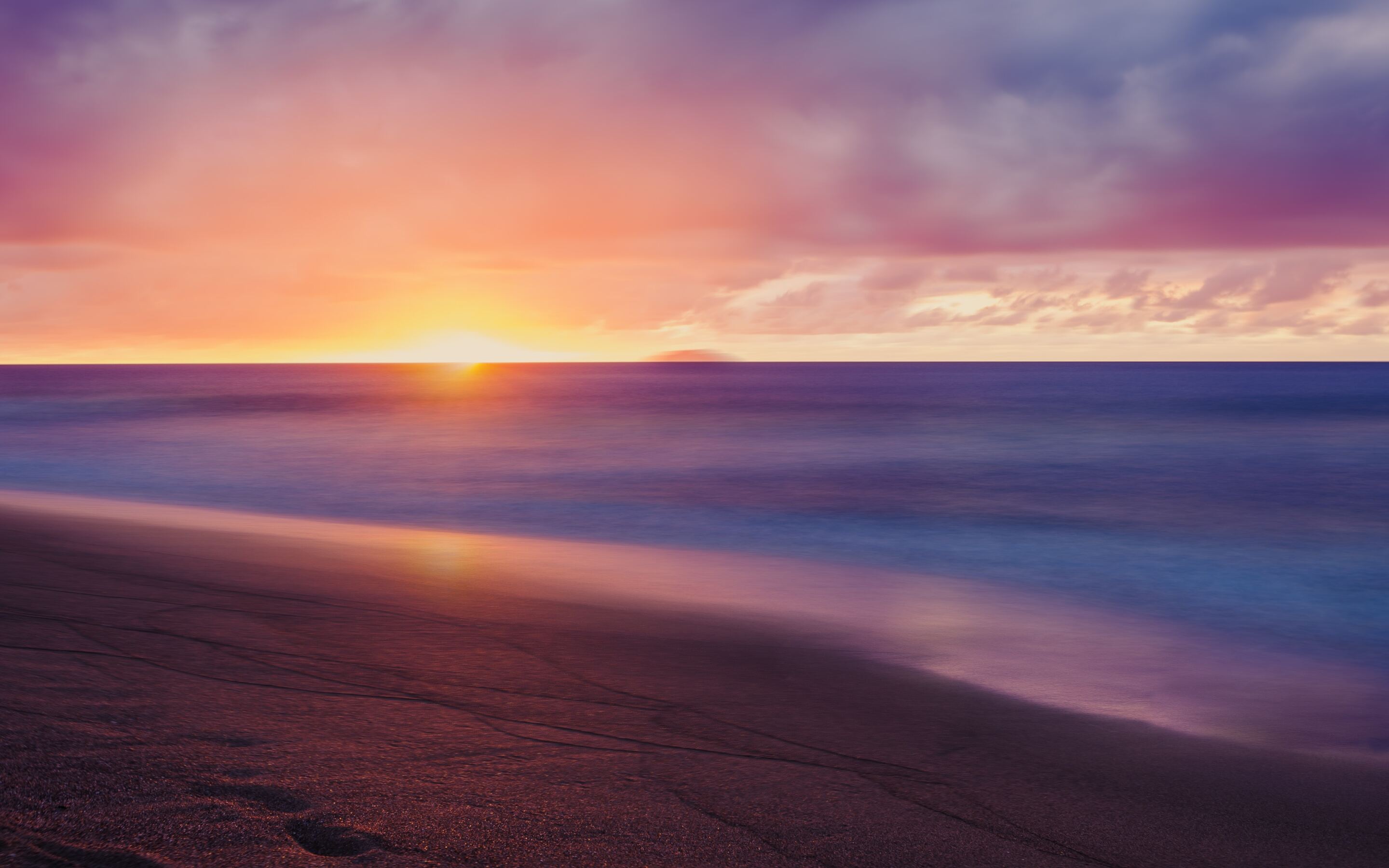 Colorful Beach Sunset Wallpapers