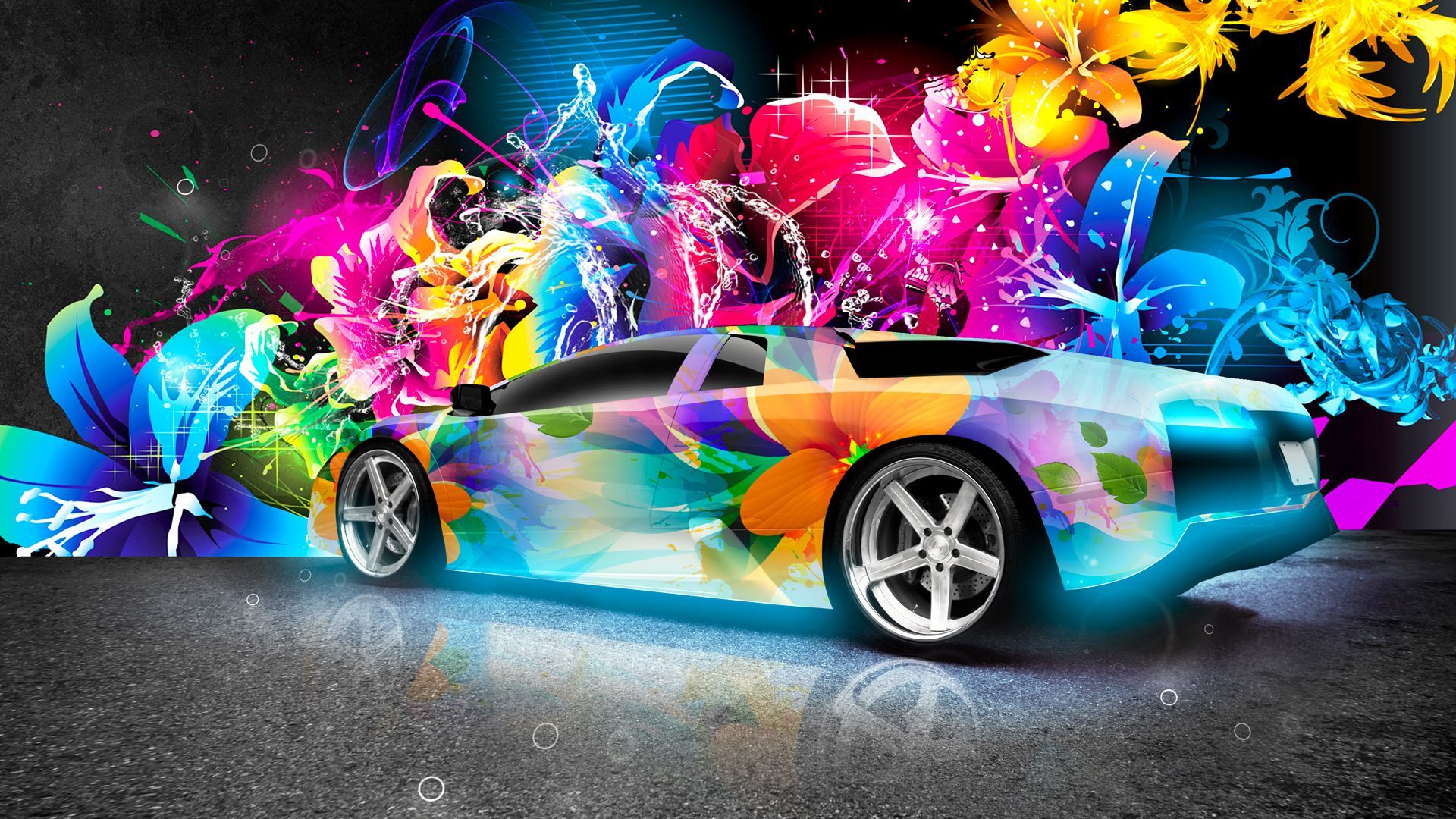 Colorful Cars Wallpapers