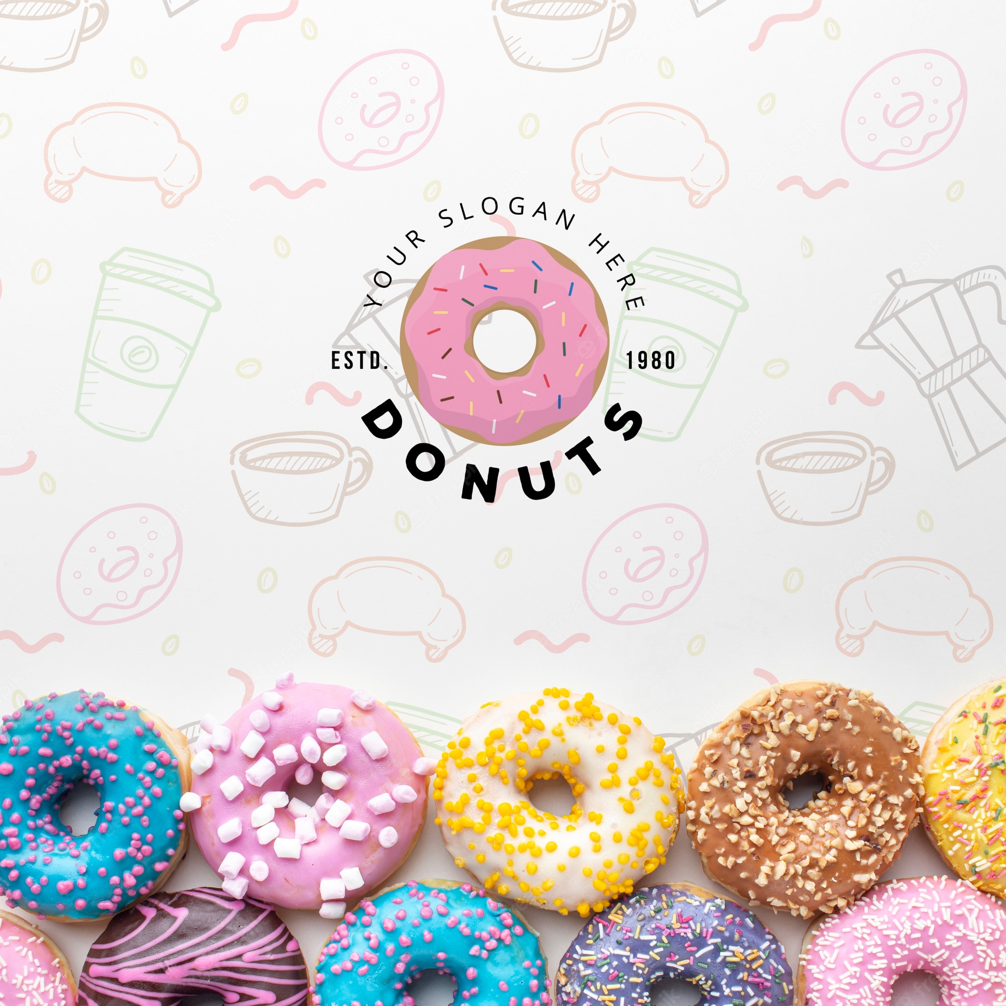 Colorful Donut Wallpapers