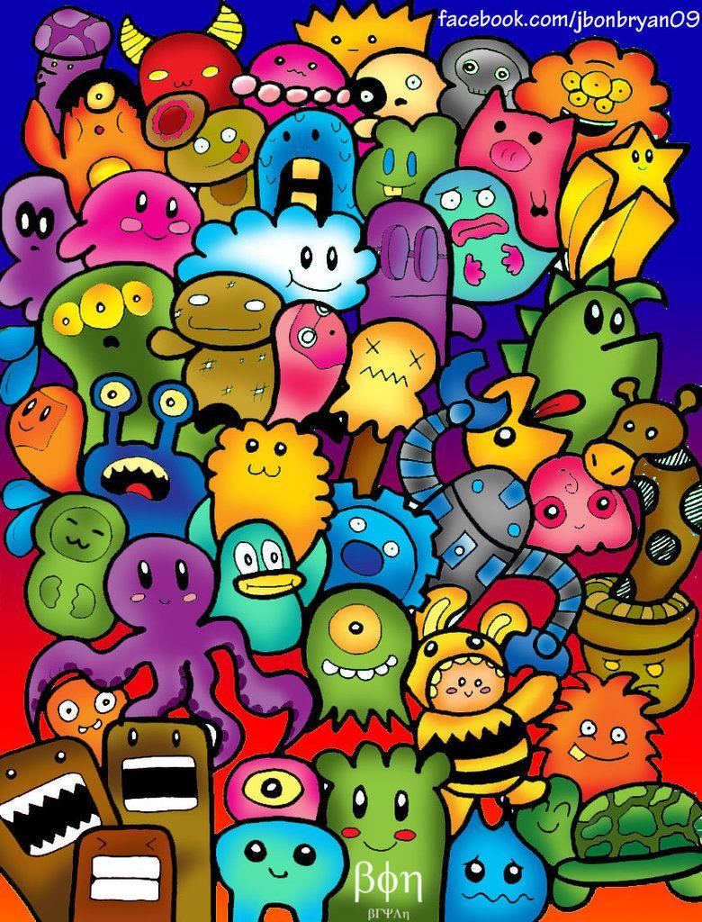 Colorful Doodle Art Wallpapers