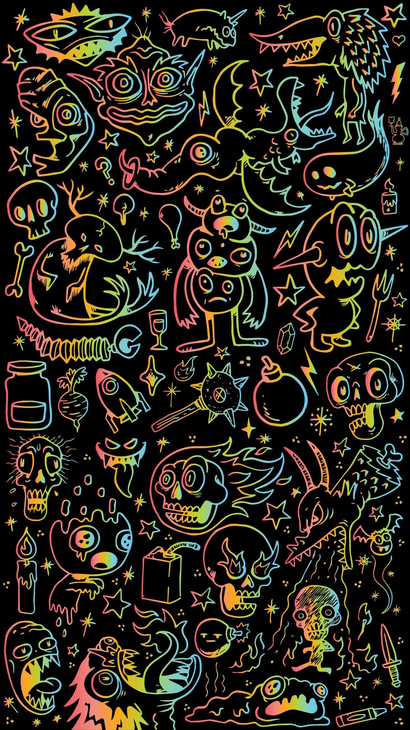 Colorful Doodle Art Wallpapers