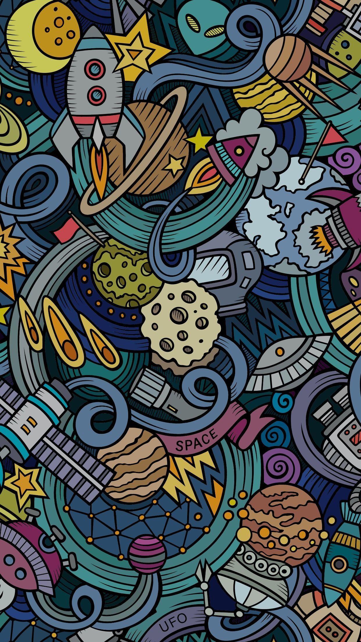 Colorful Doodle Art Wallpapers