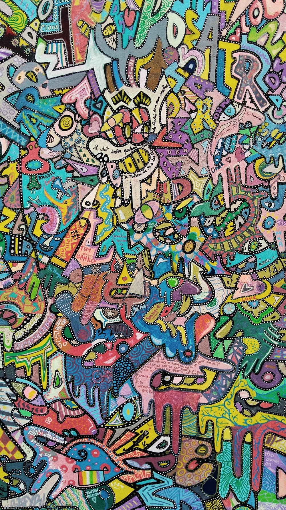 Colorful Doodle Art Wallpapers