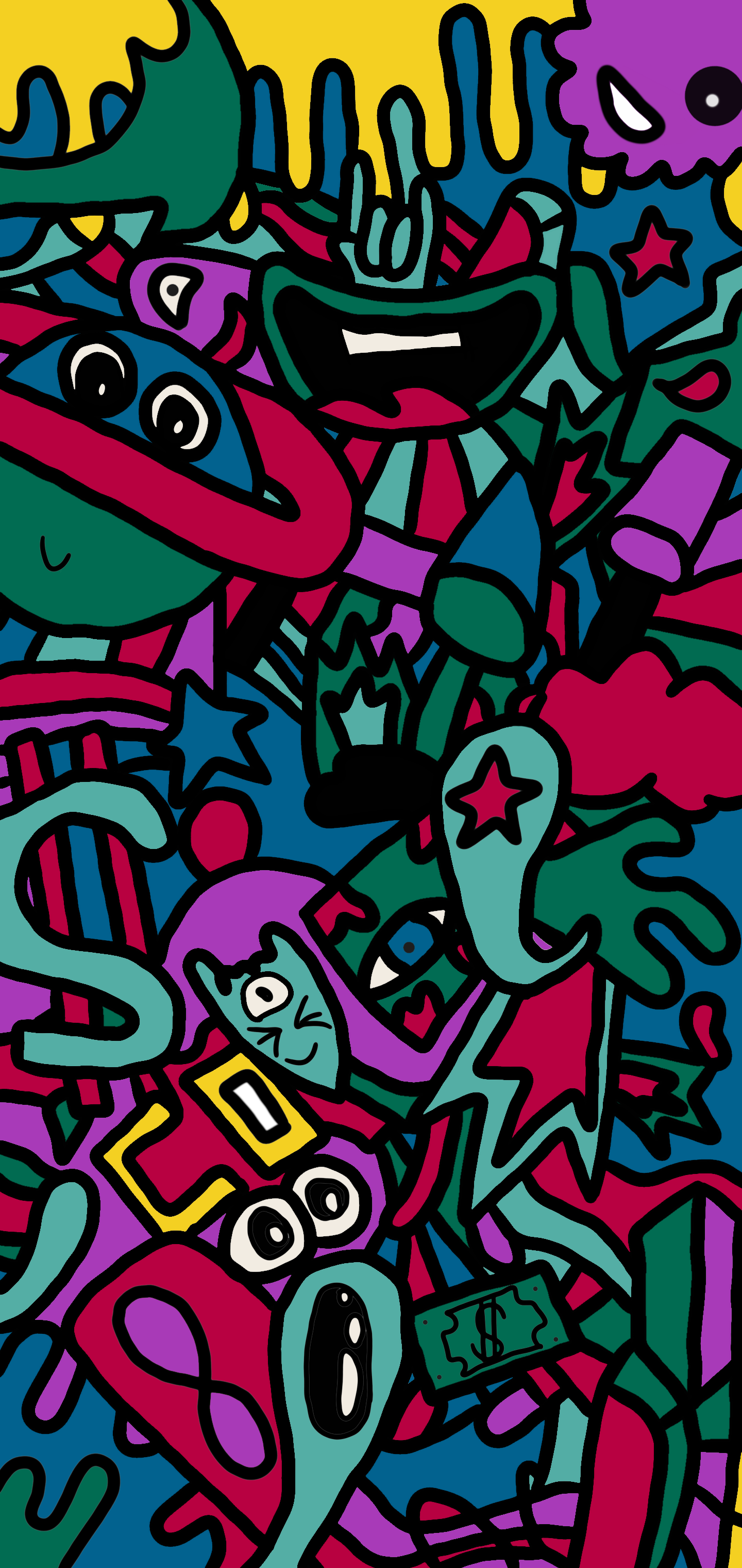 Colorful Doodle Art Wallpapers