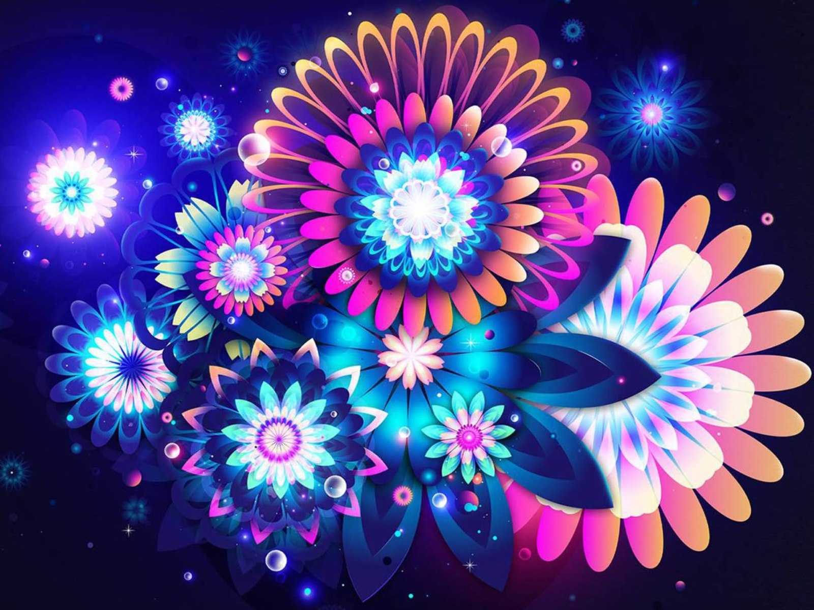 Colorful Flowers Wallpapers