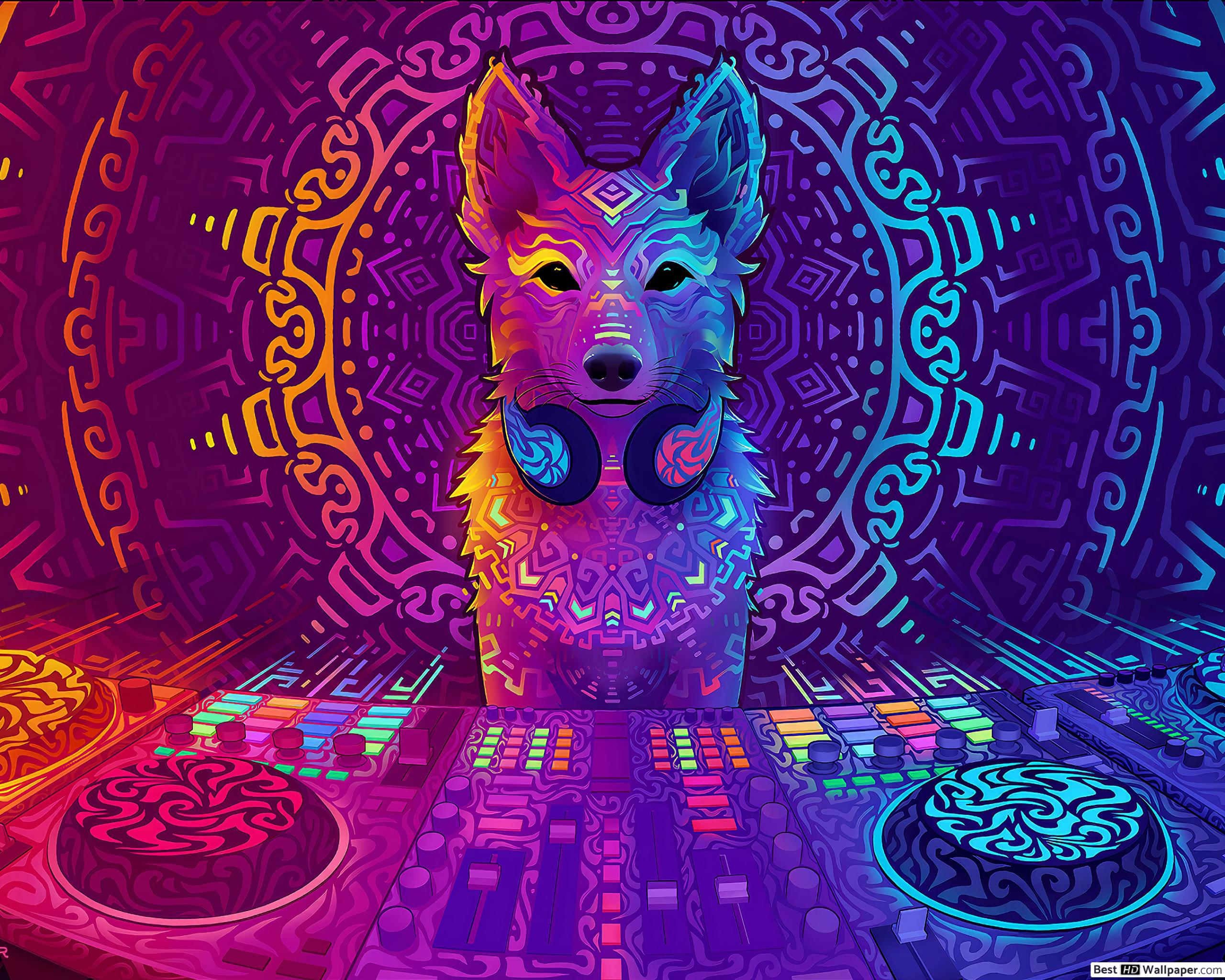 Colorful Fox Wallpapers