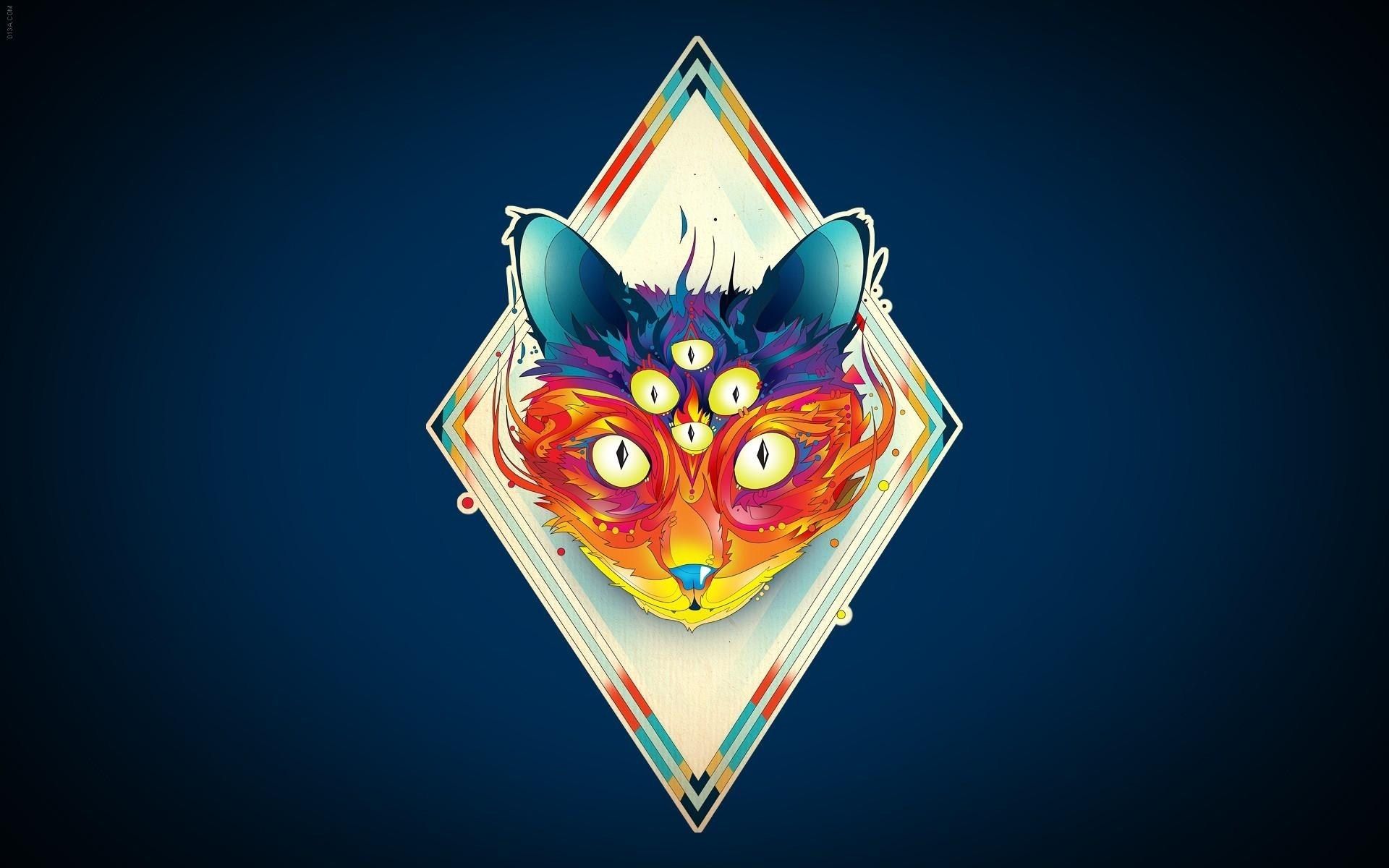 Colorful Fox Wallpapers