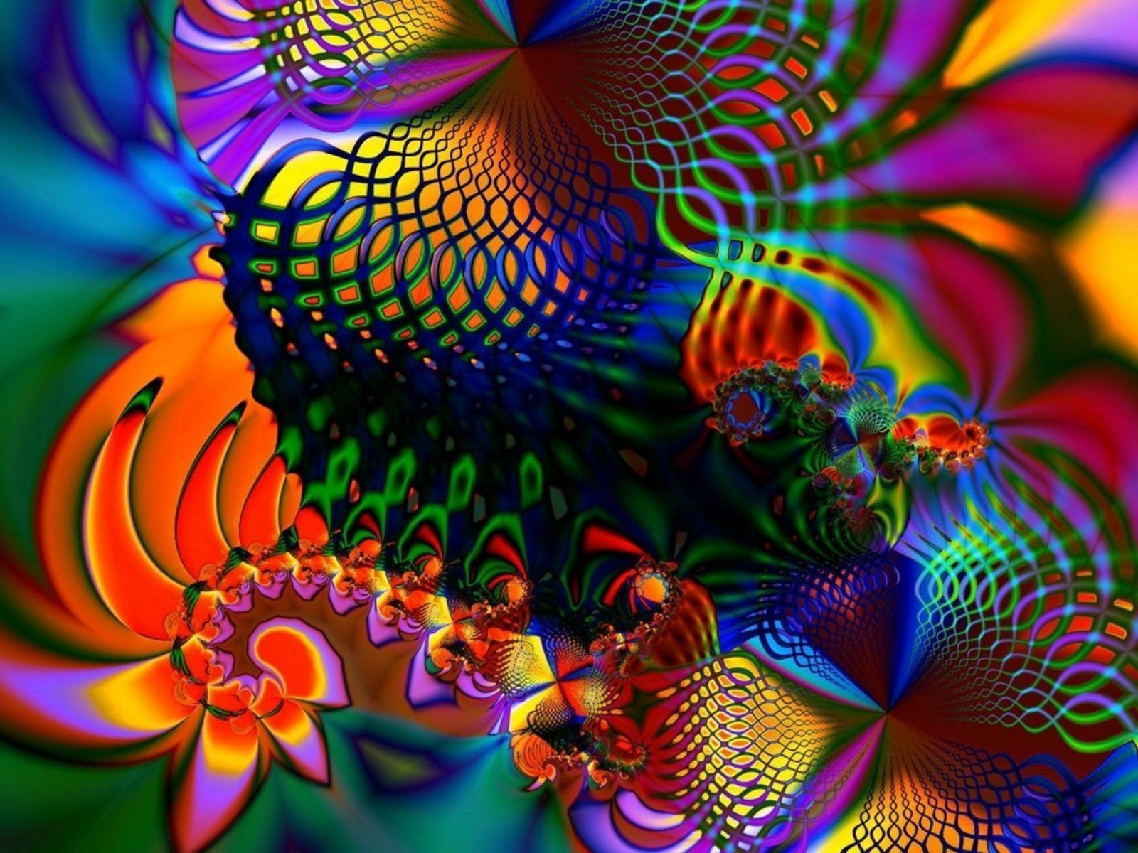 Colorful Fractal Wallpapers