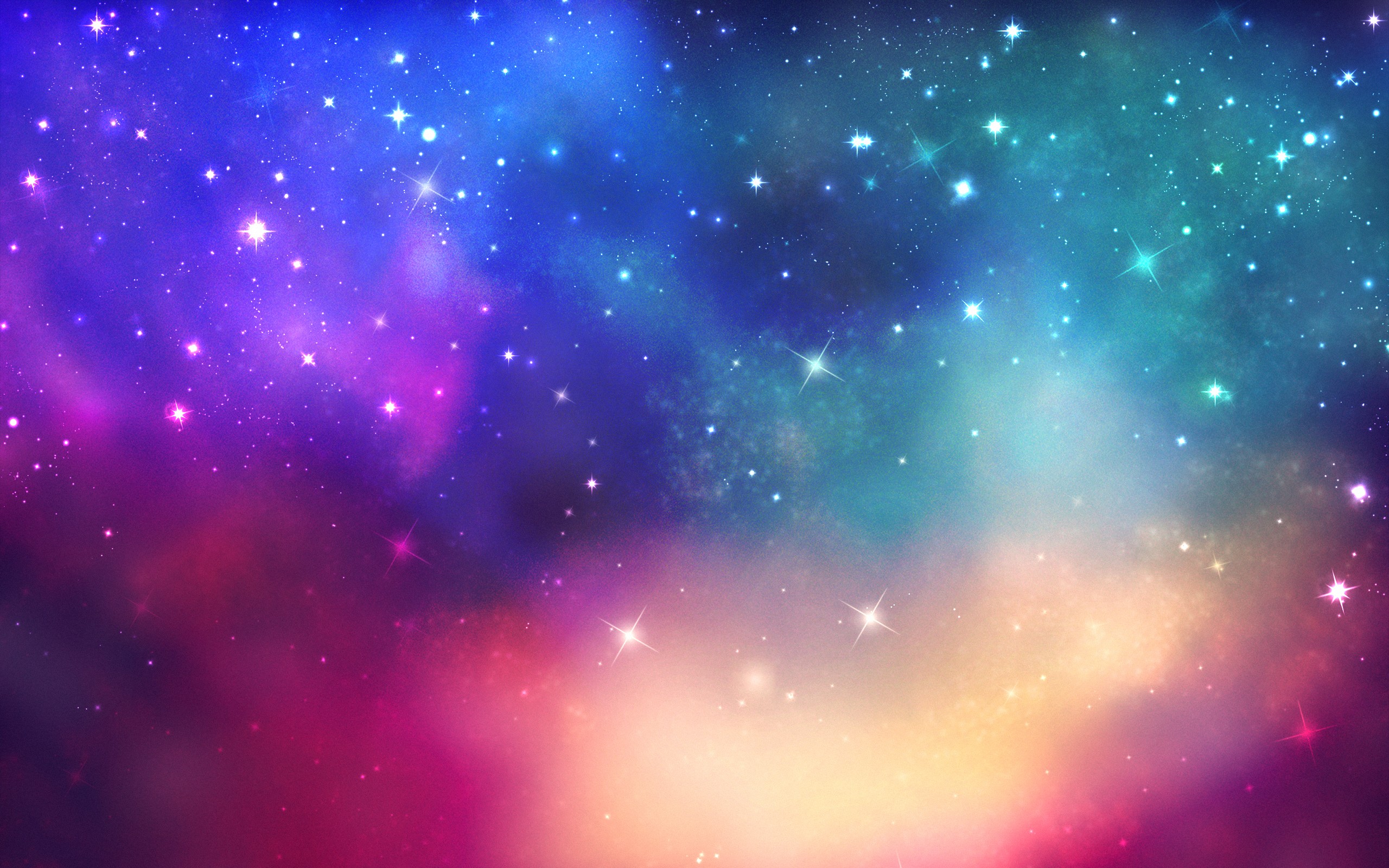 Colorful Galaxy Computer Wallpapers