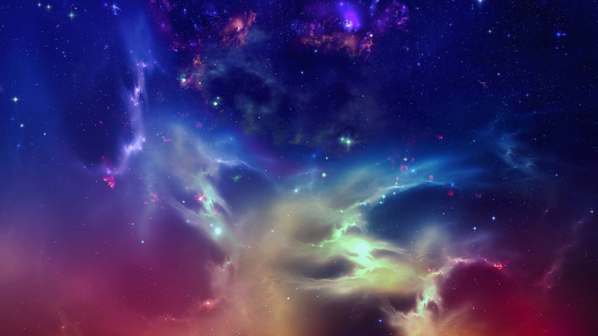 Colorful Galaxy Computer Wallpapers