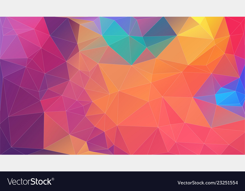 Colorful Geometric Triangle Wallpapers