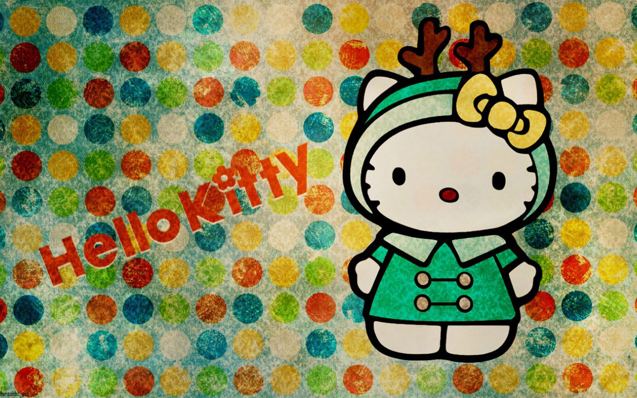 Colorful Hello Kitty Wallpapers