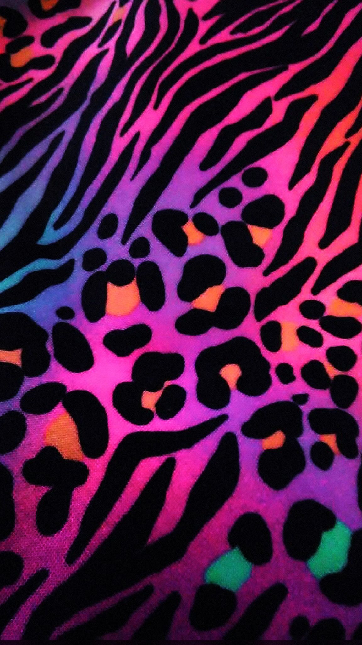 Colorful Leopard Iphone Wallpapers