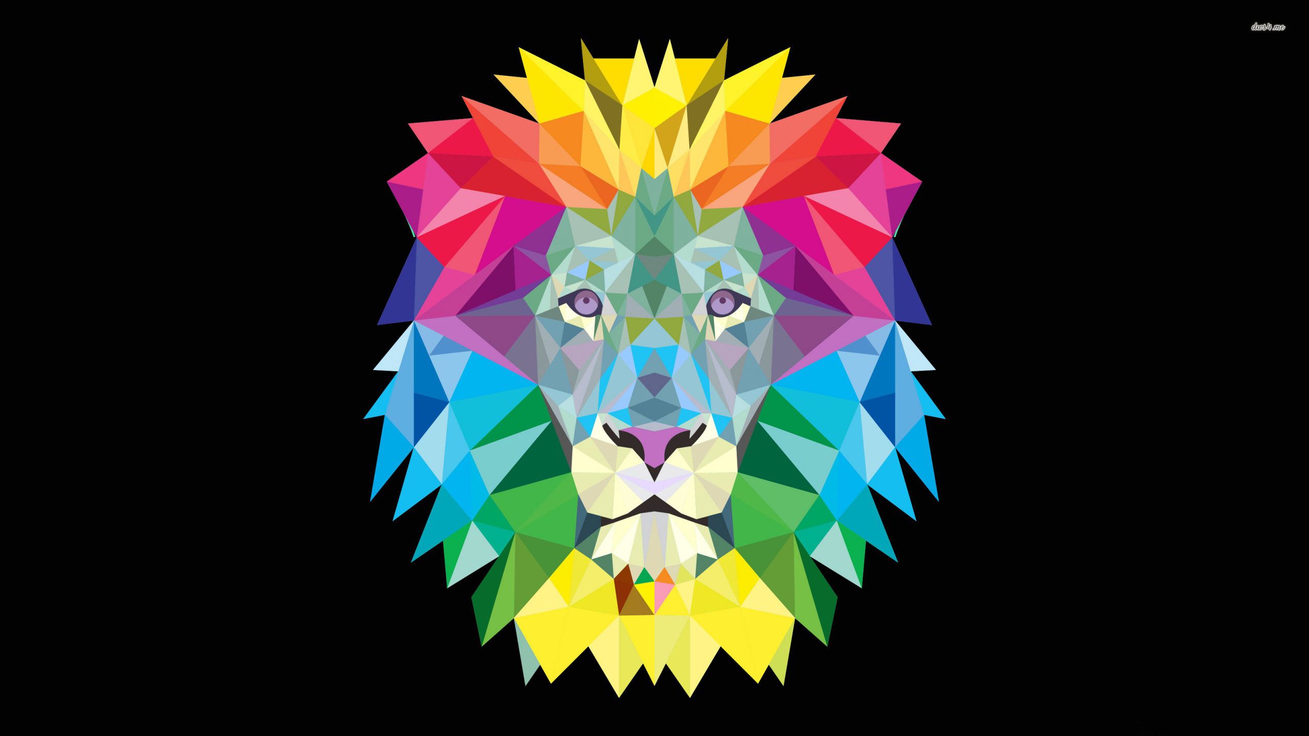 Colorful Lion Wallpapers