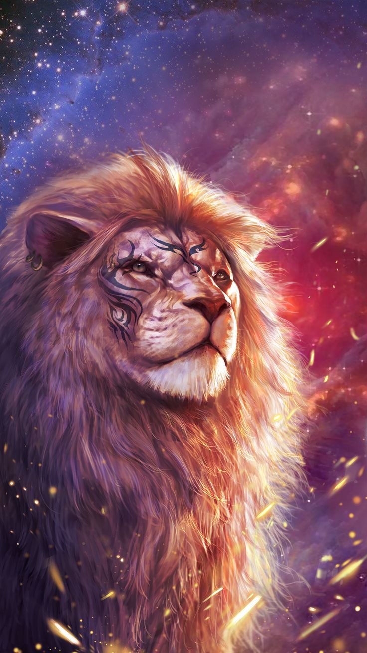 Colorful Lion Wallpapers