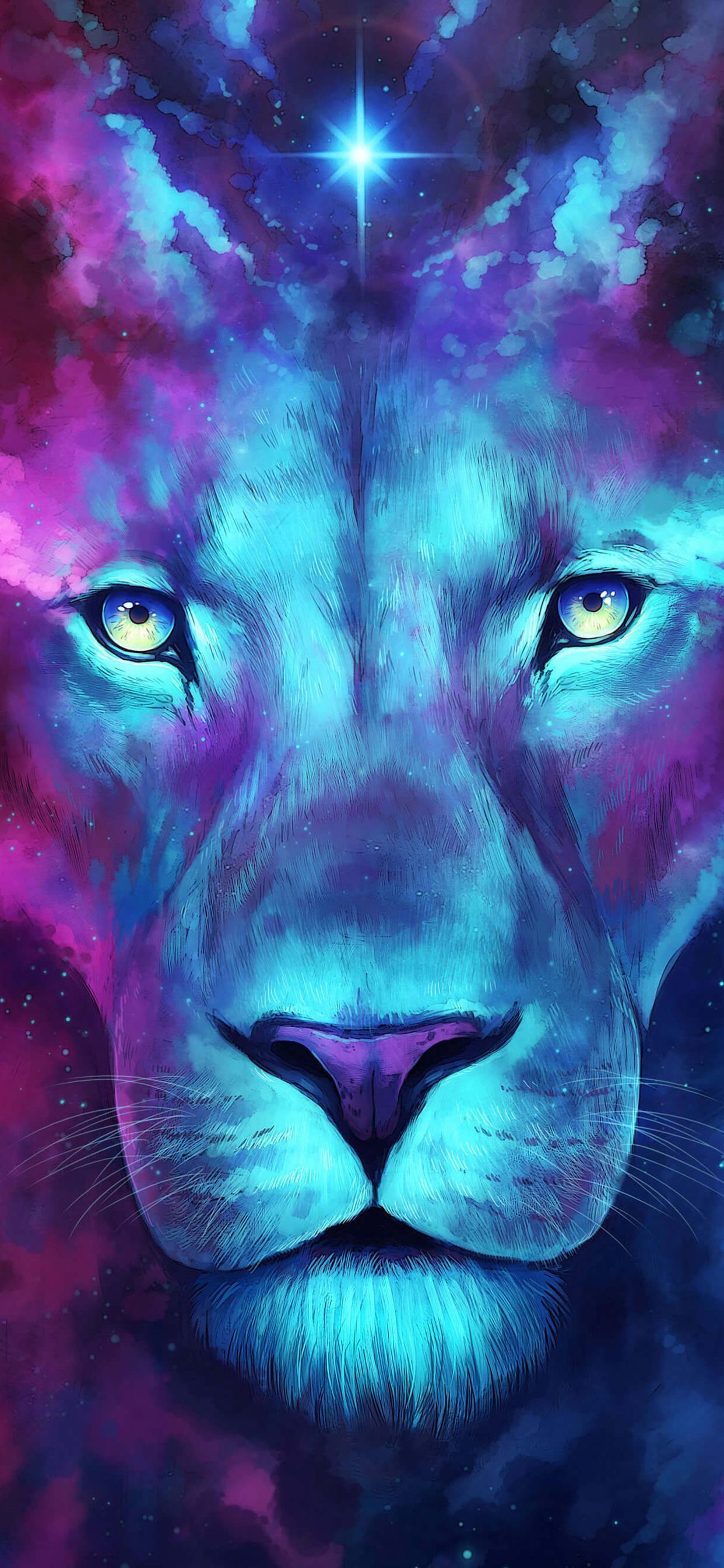 Colorful Lion Wallpapers