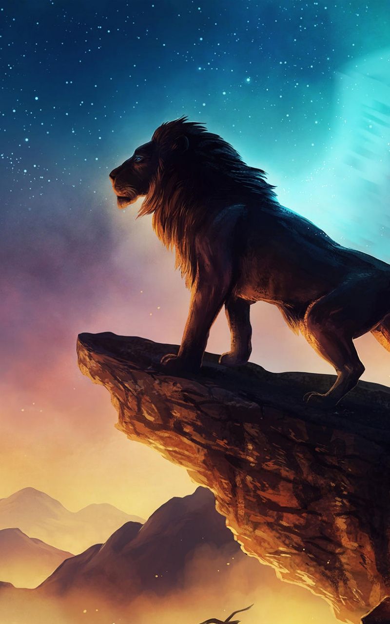 Colorful Lion Wallpapers