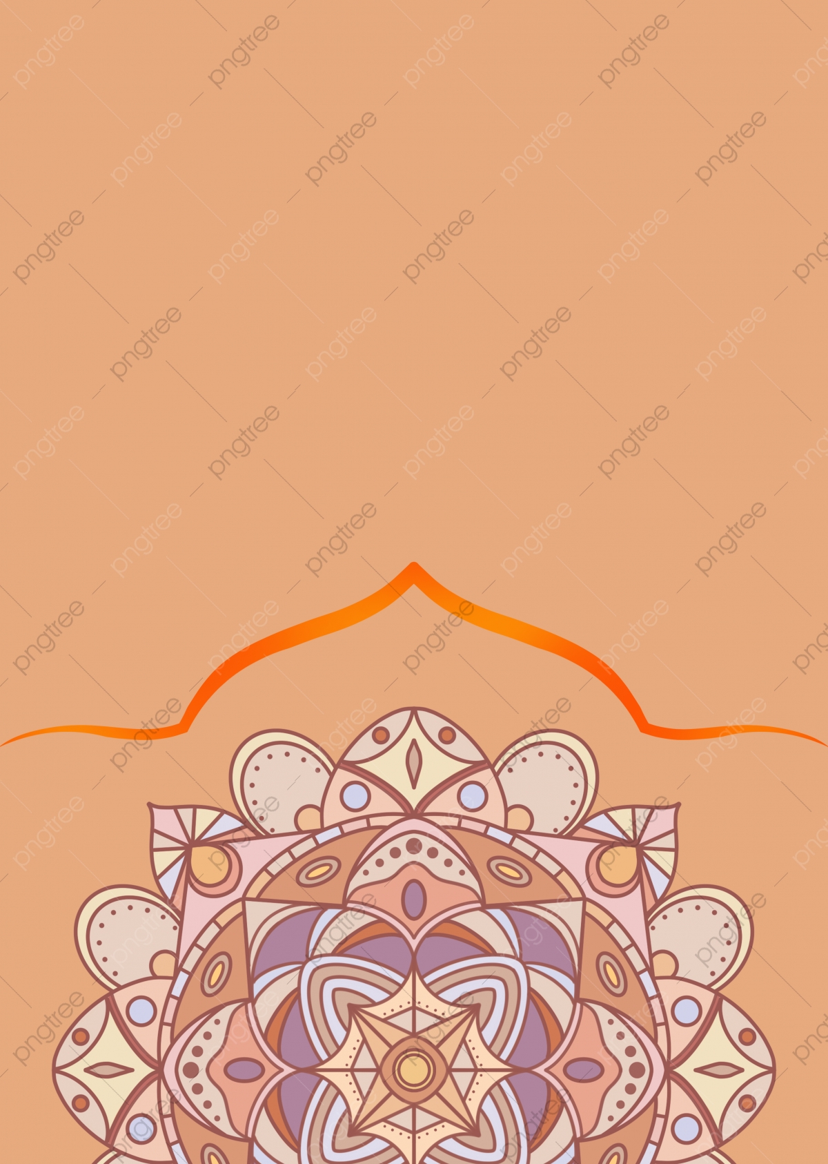 Colorful Mandala Pattern Wallpapers