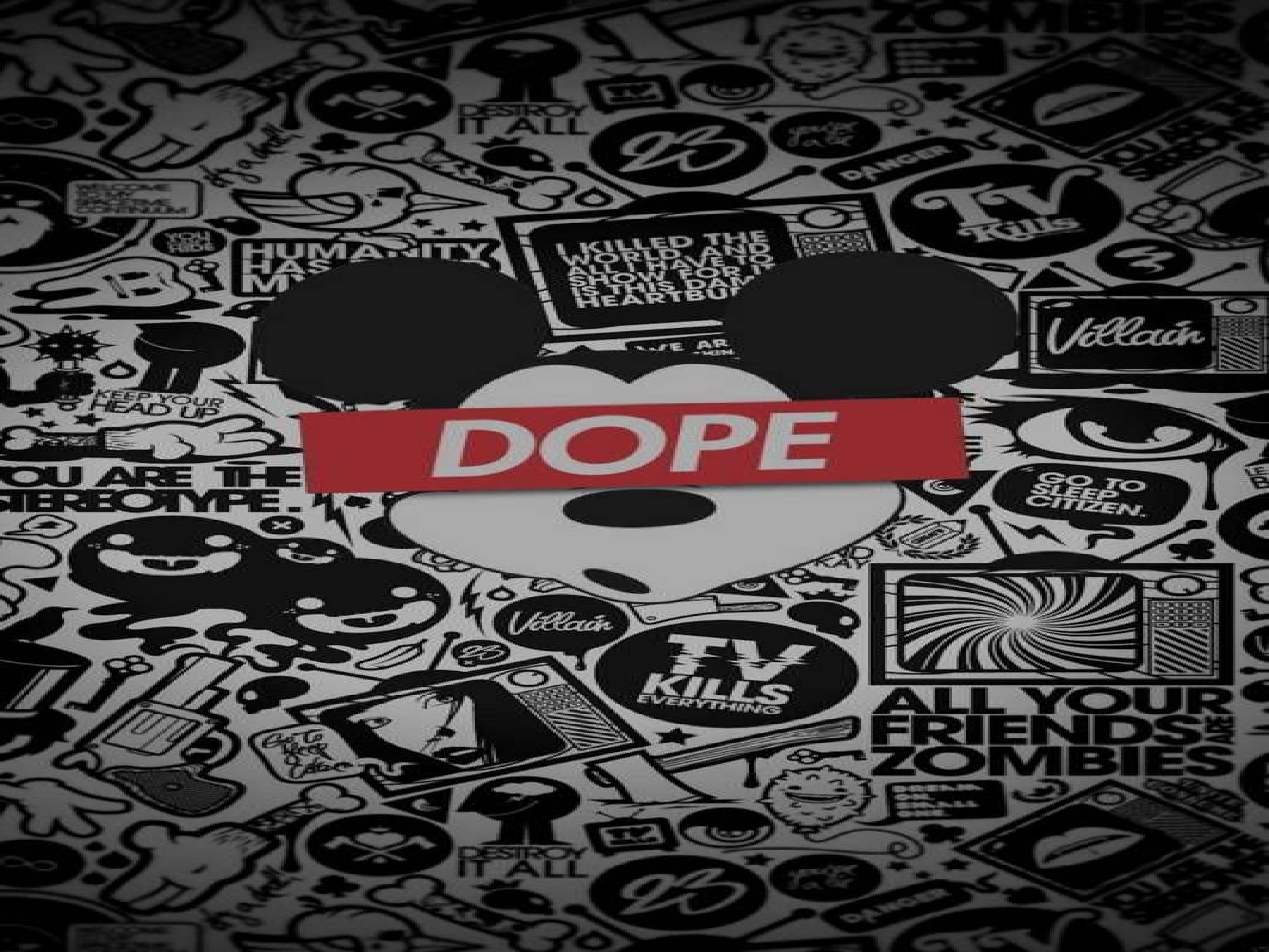 Colorful Mickey Mouse Dope Wallpapers