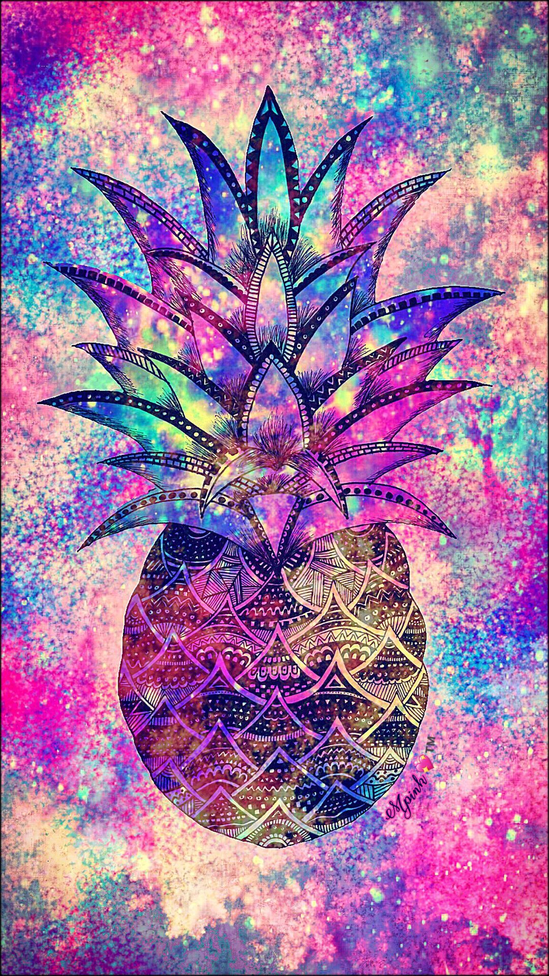 Colorful Pineapple Wallpapers