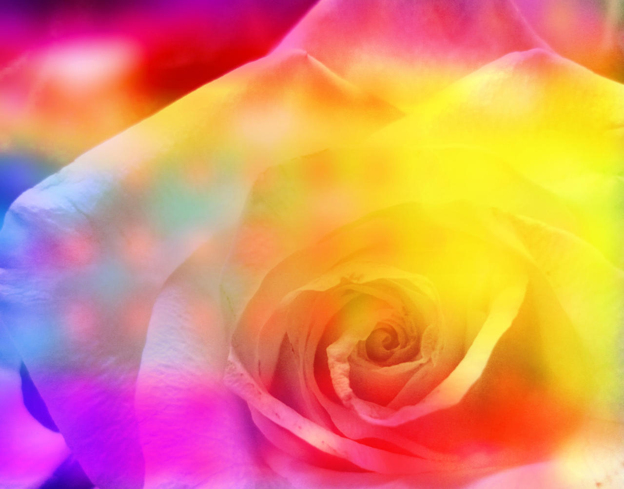 Colorful Rose Wallpapers