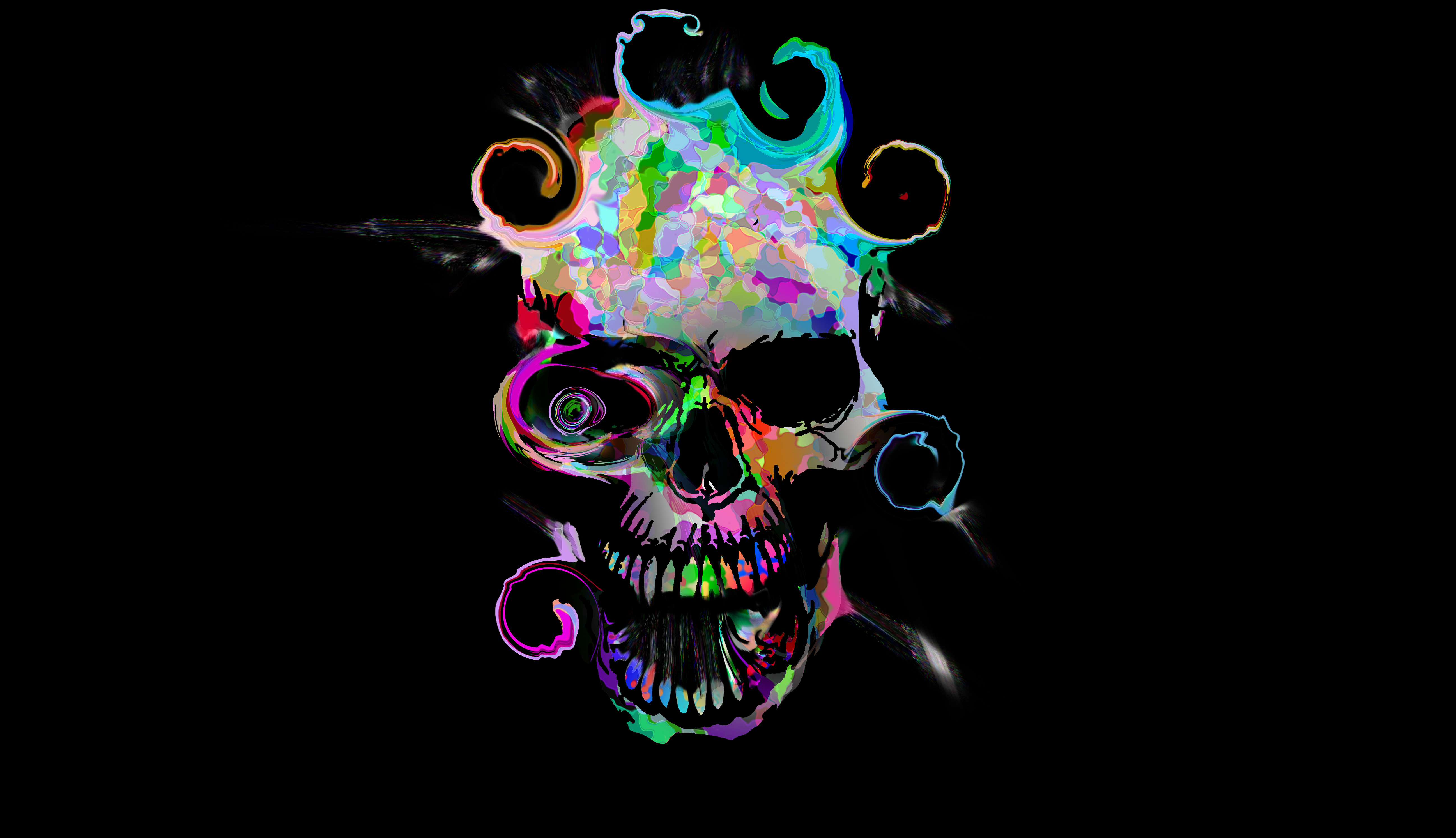 Colorful Skull Wallpapers