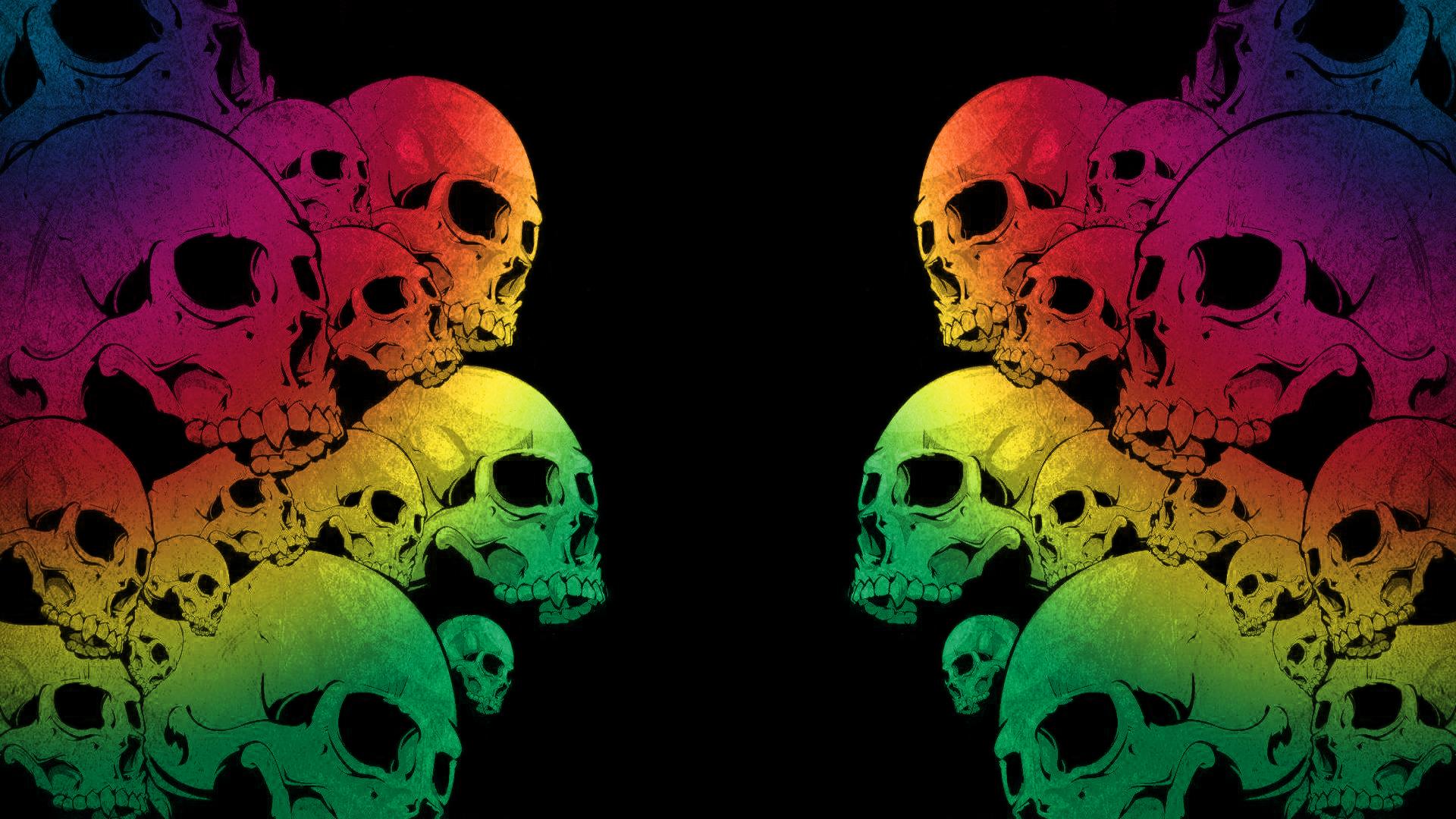 Colorful Skull Wallpapers