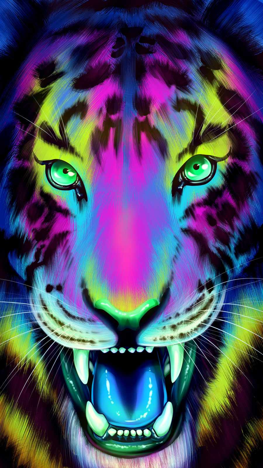 Colorful Tiger Wallpapers
