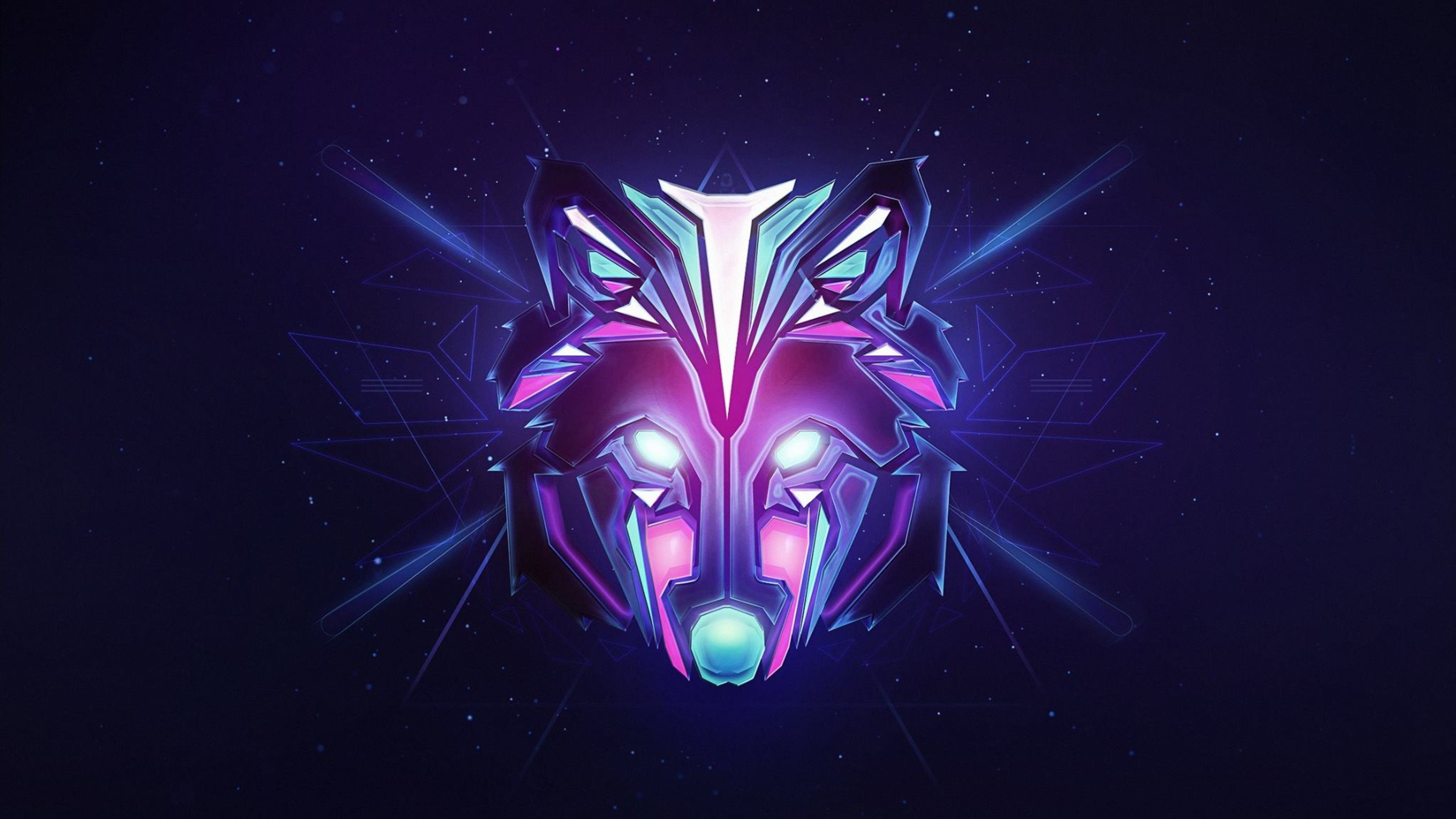 Colorful Wolf Wallpapers