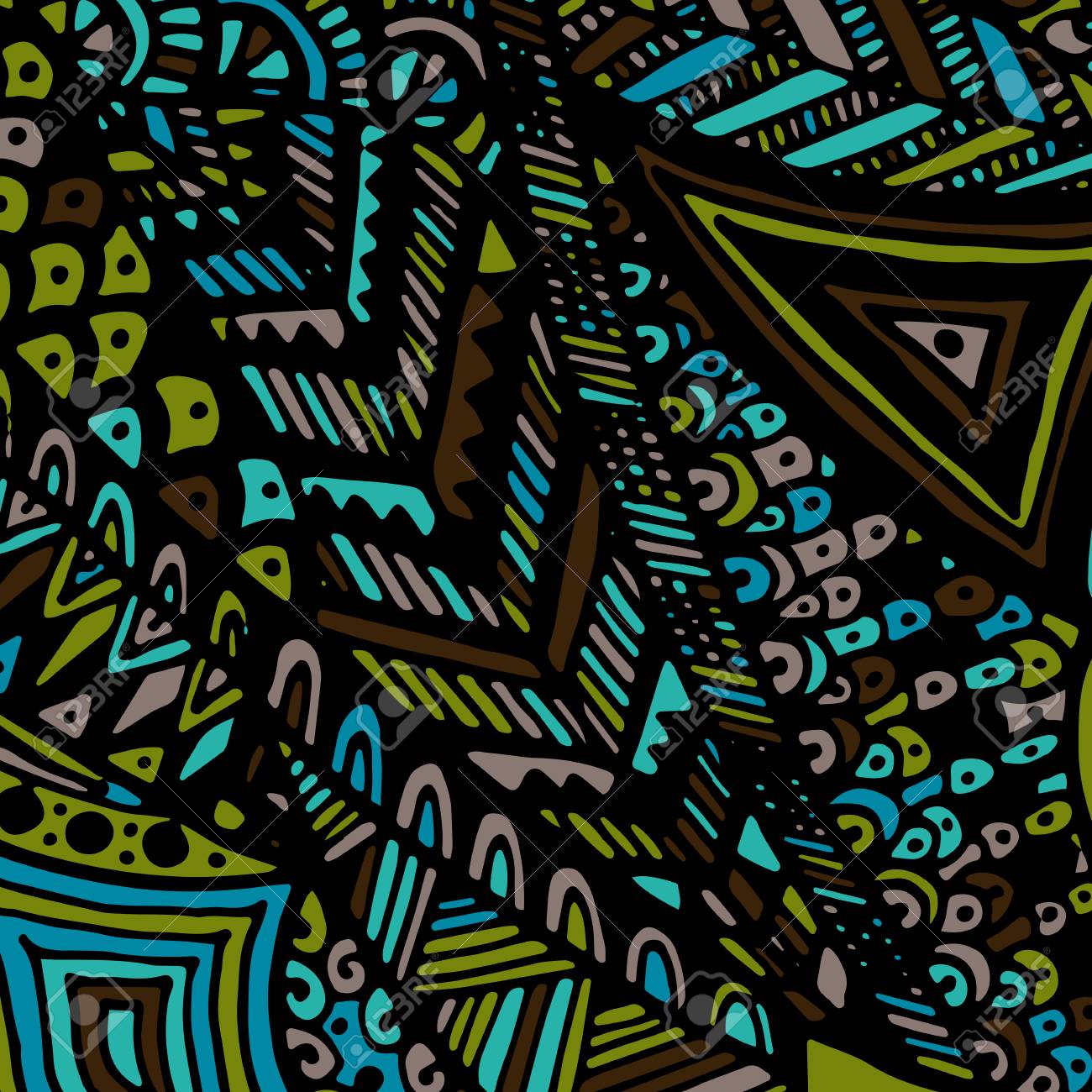 Colorful Zentangle Wallpapers