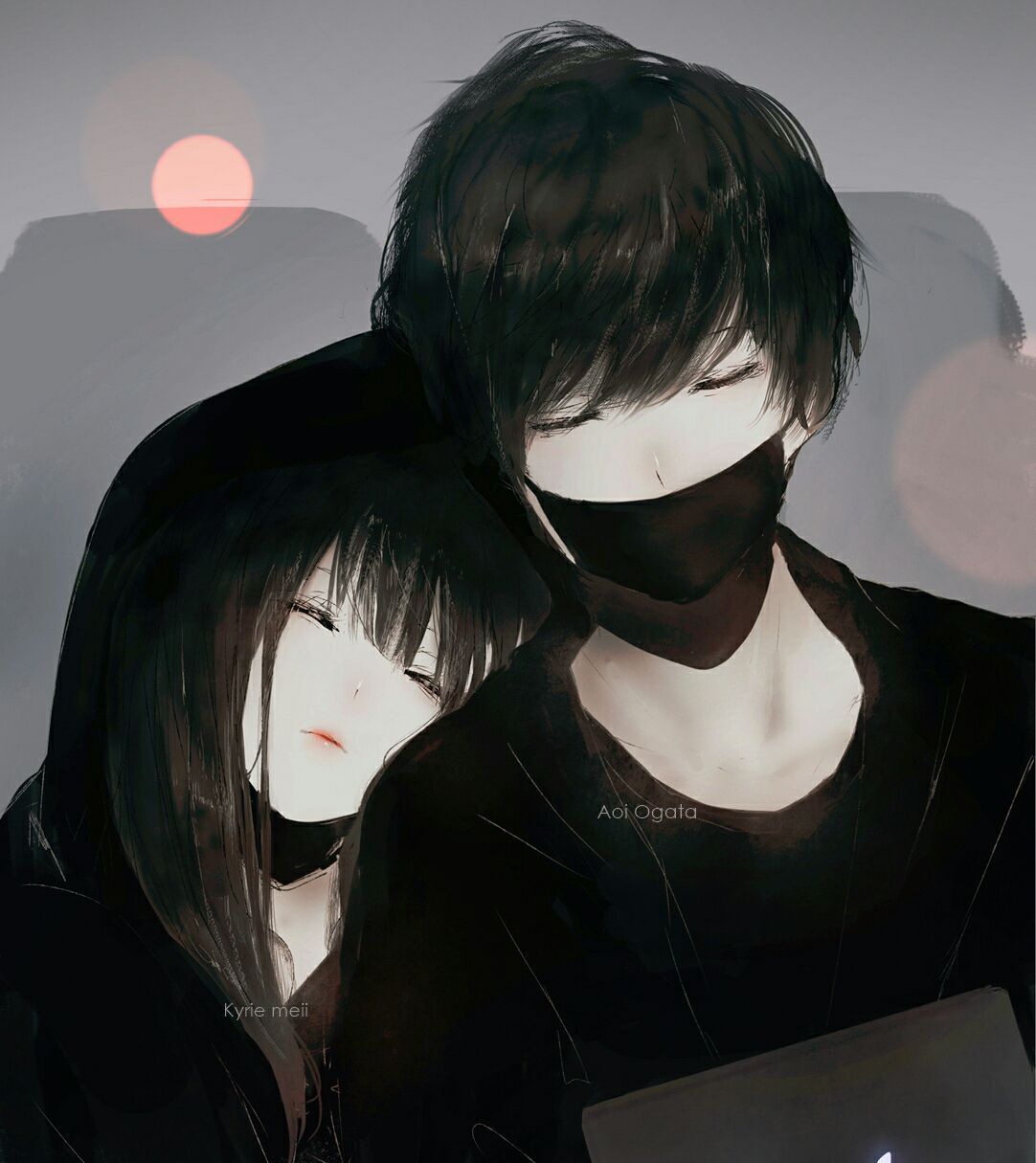 Dark Anime Couple Wallpapers