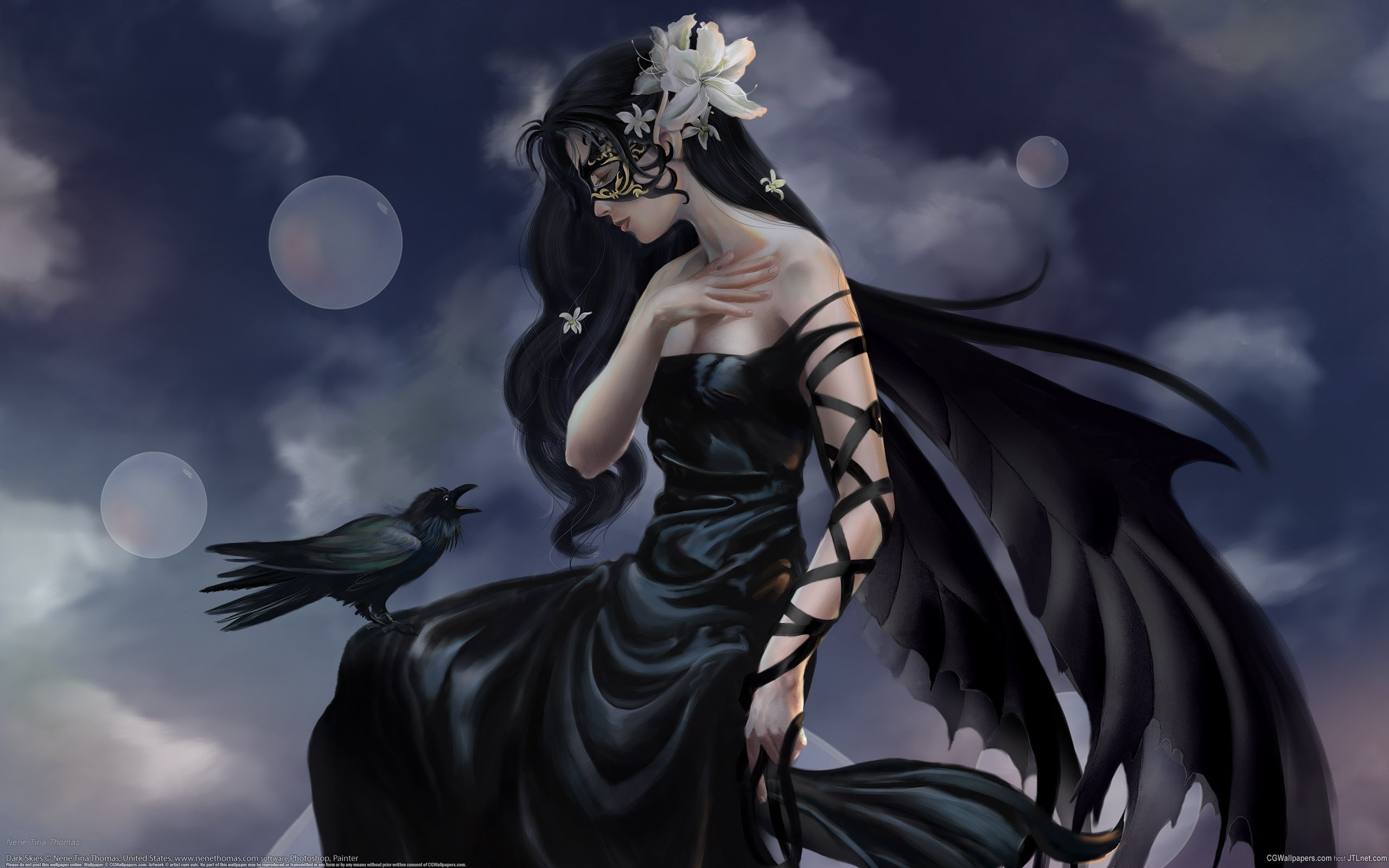 Dark Art Gothic Angel Wallpapers