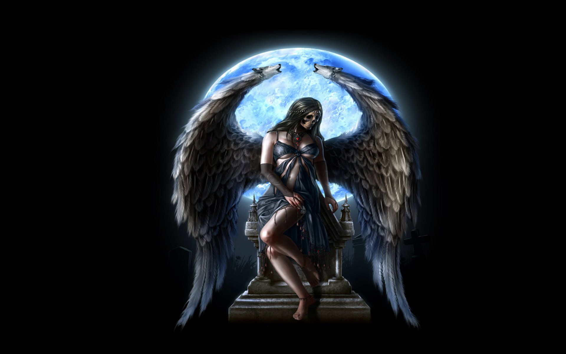 Dark Art Gothic Angel Wallpapers