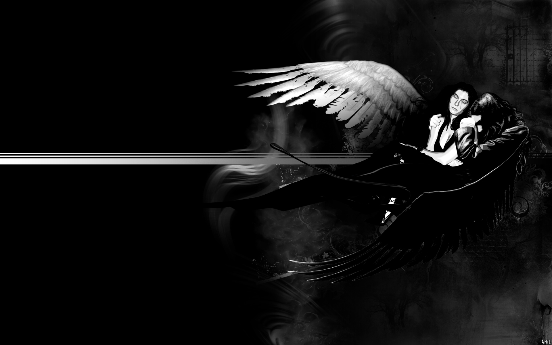 Dark Art Gothic Angel Wallpapers