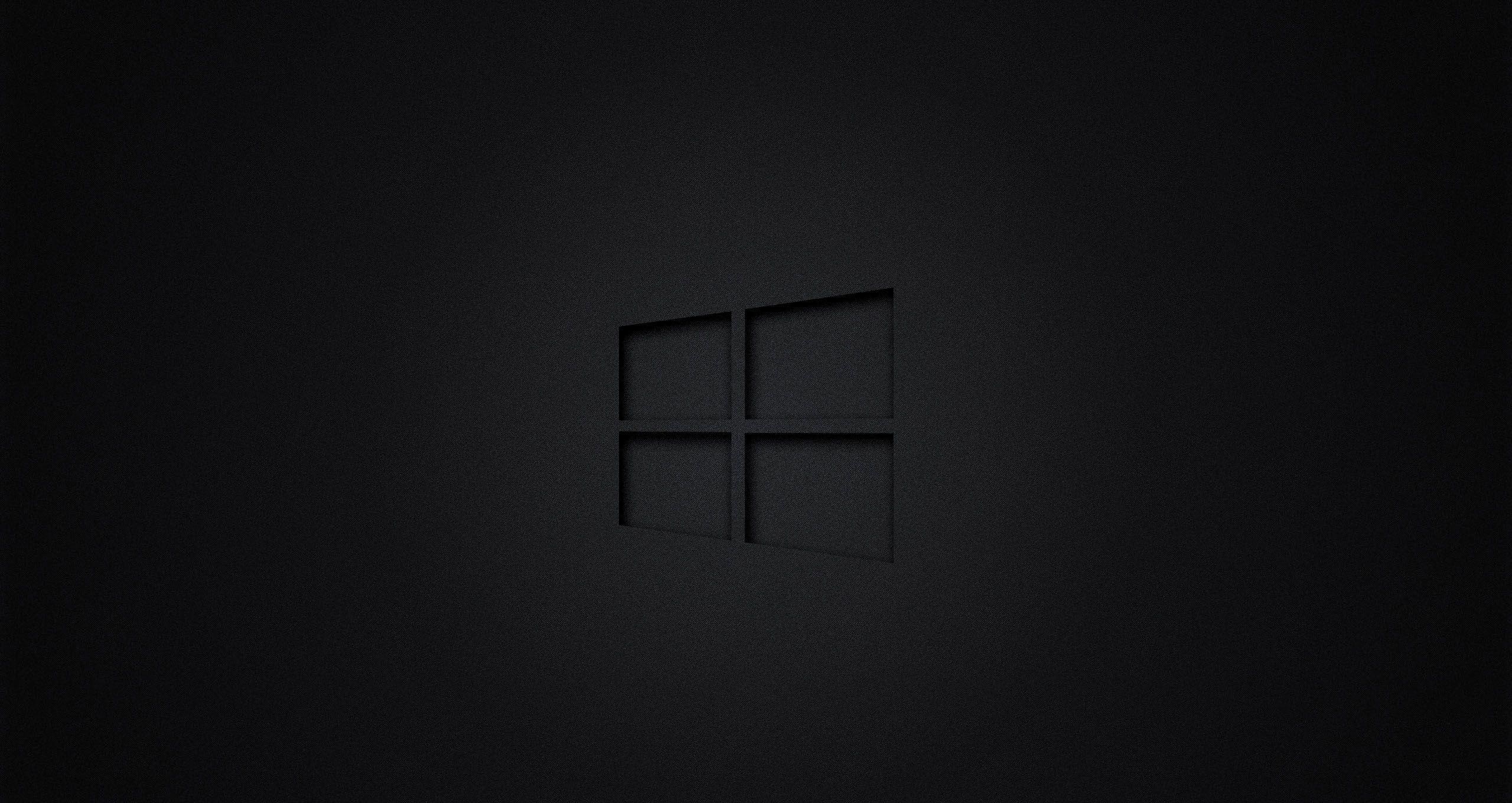 Dark Black Windows Wallpapers