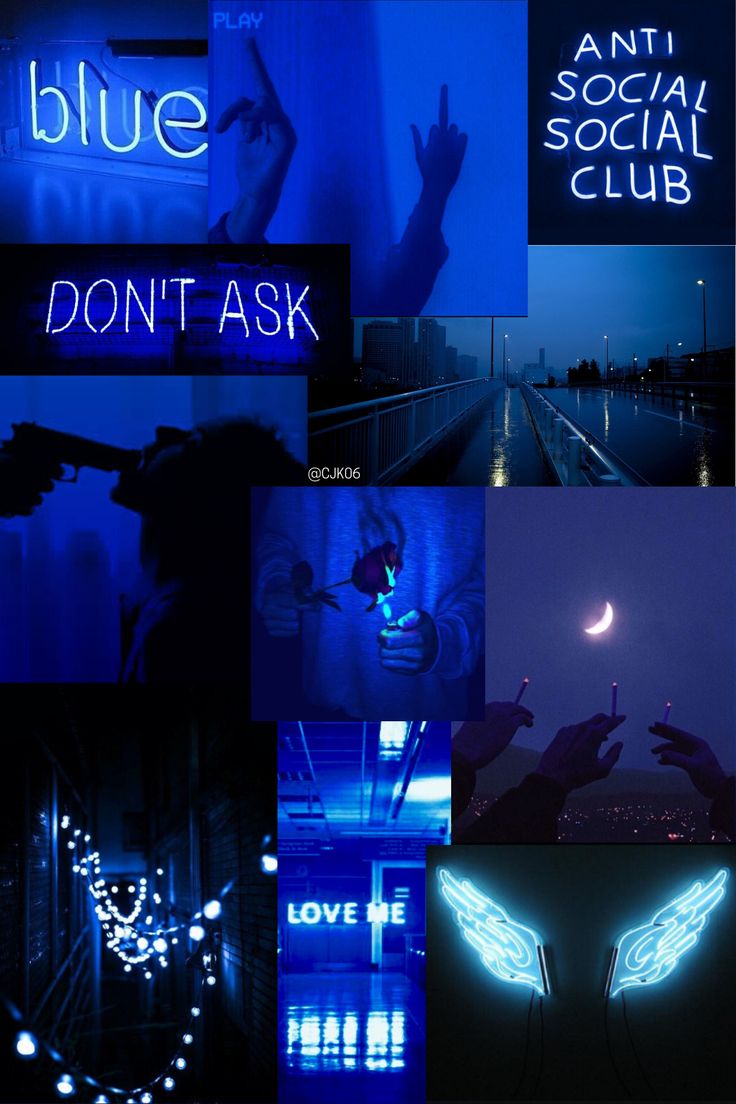 Dark Blue Aesthetic Tumblr Wallpapers