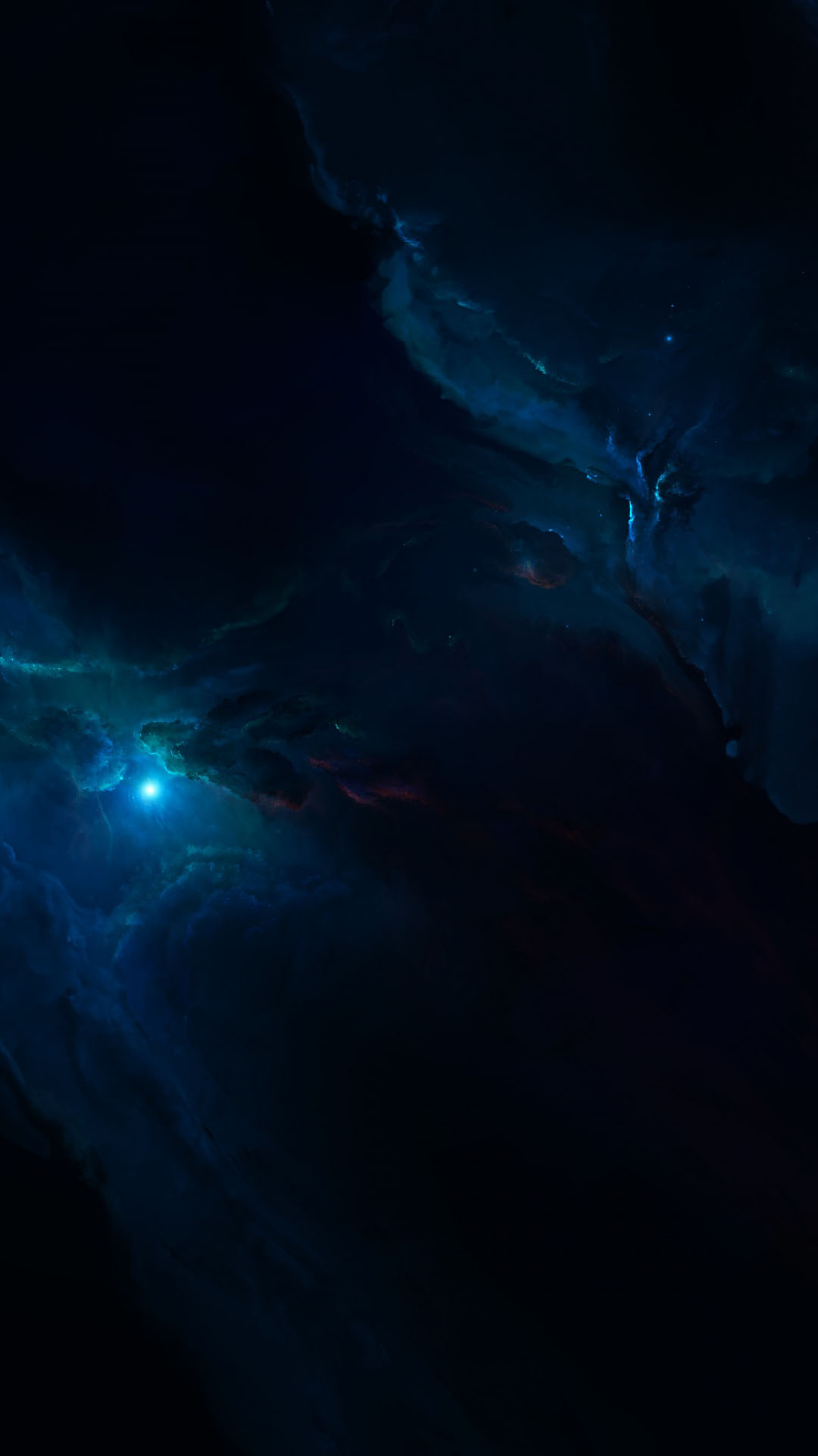 Dark Blue Galaxy Wallpapers