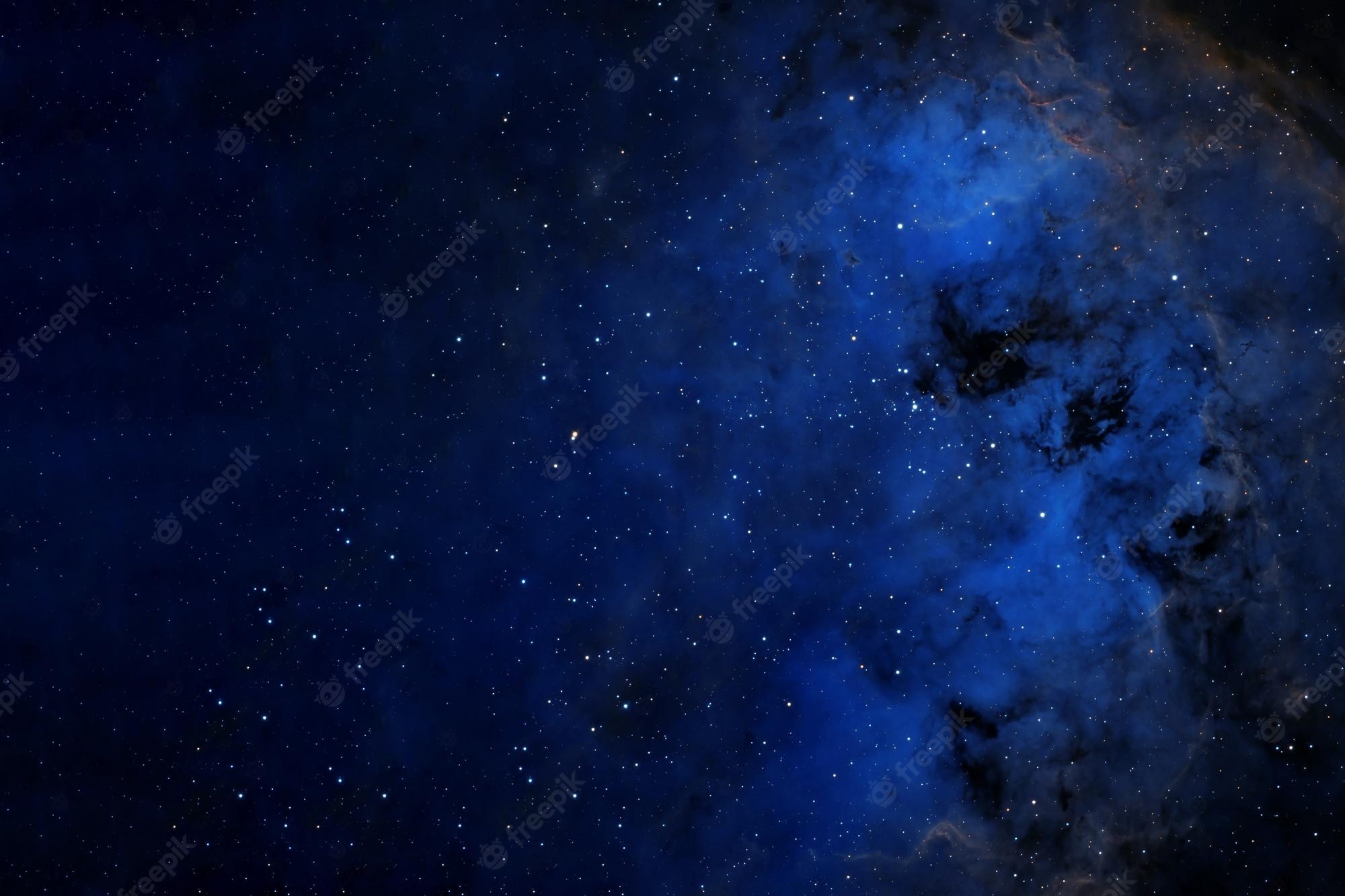 Dark Blue Galaxy Wallpapers