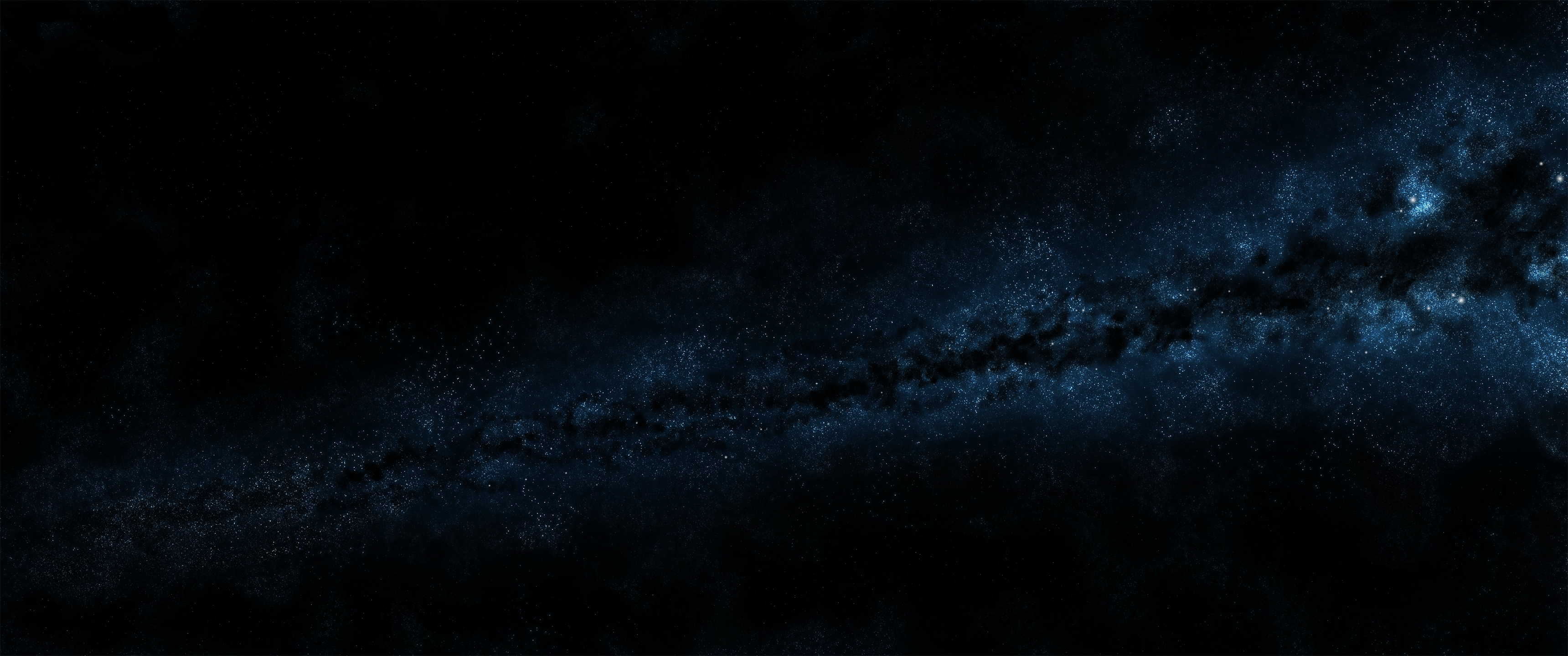 Dark Blue Galaxy Wallpapers