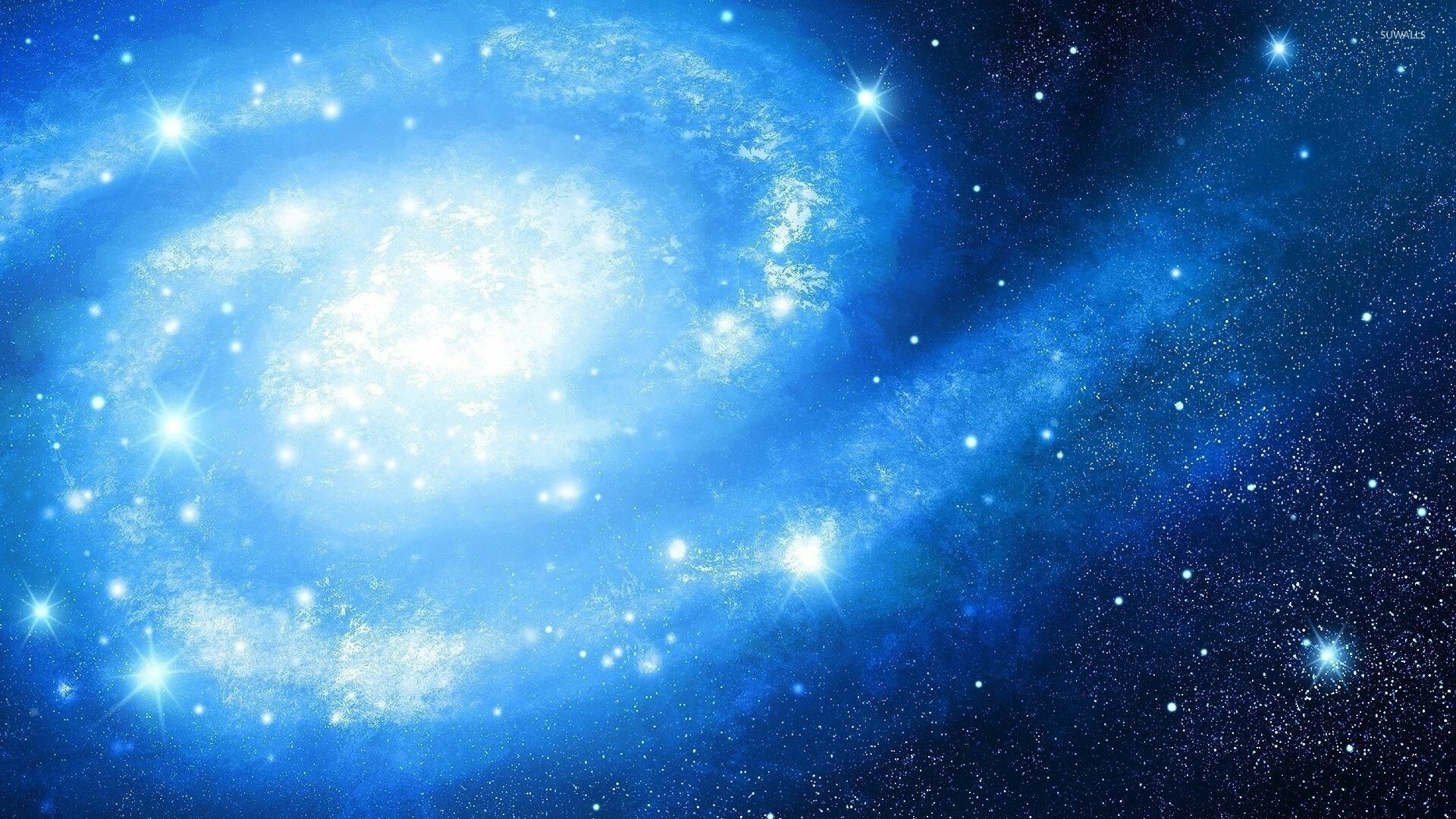 Dark Blue Galaxy Wallpapers