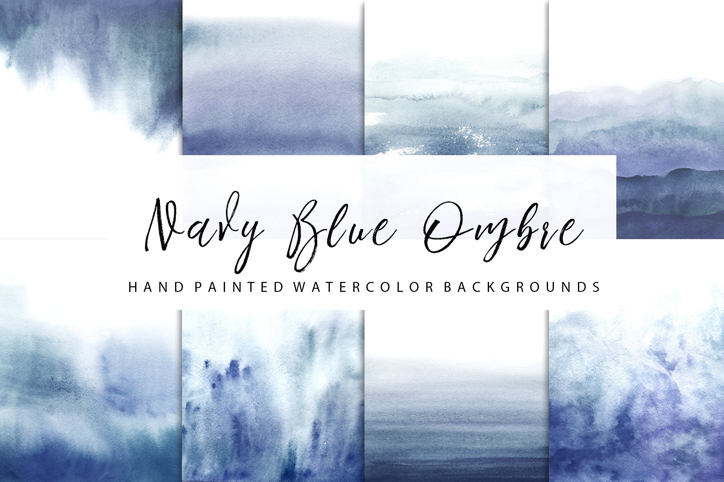 Dark Blue Ombre Wallpapers